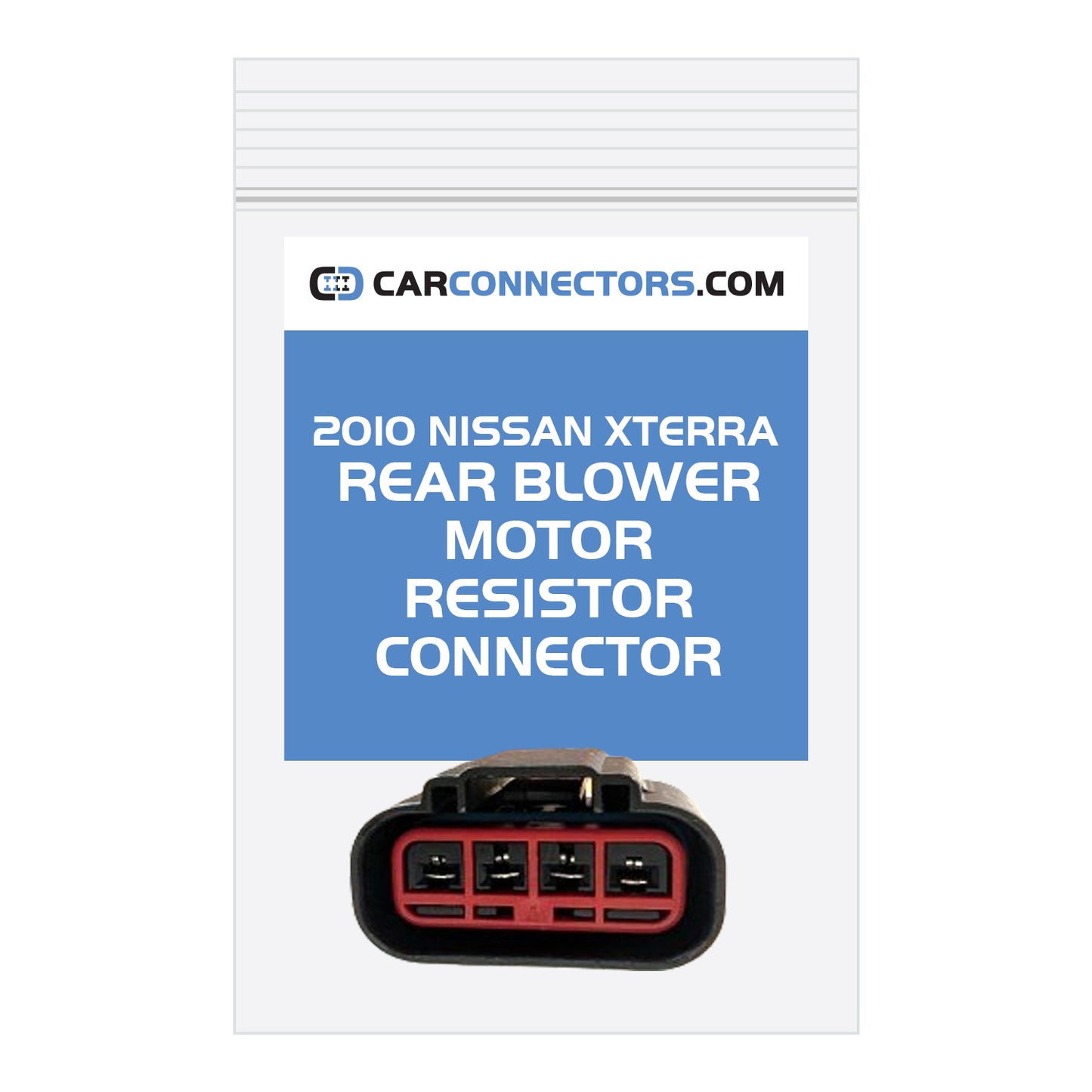 Rear Blower Motor Resistor Connector for 2010 Nissan Xterra
