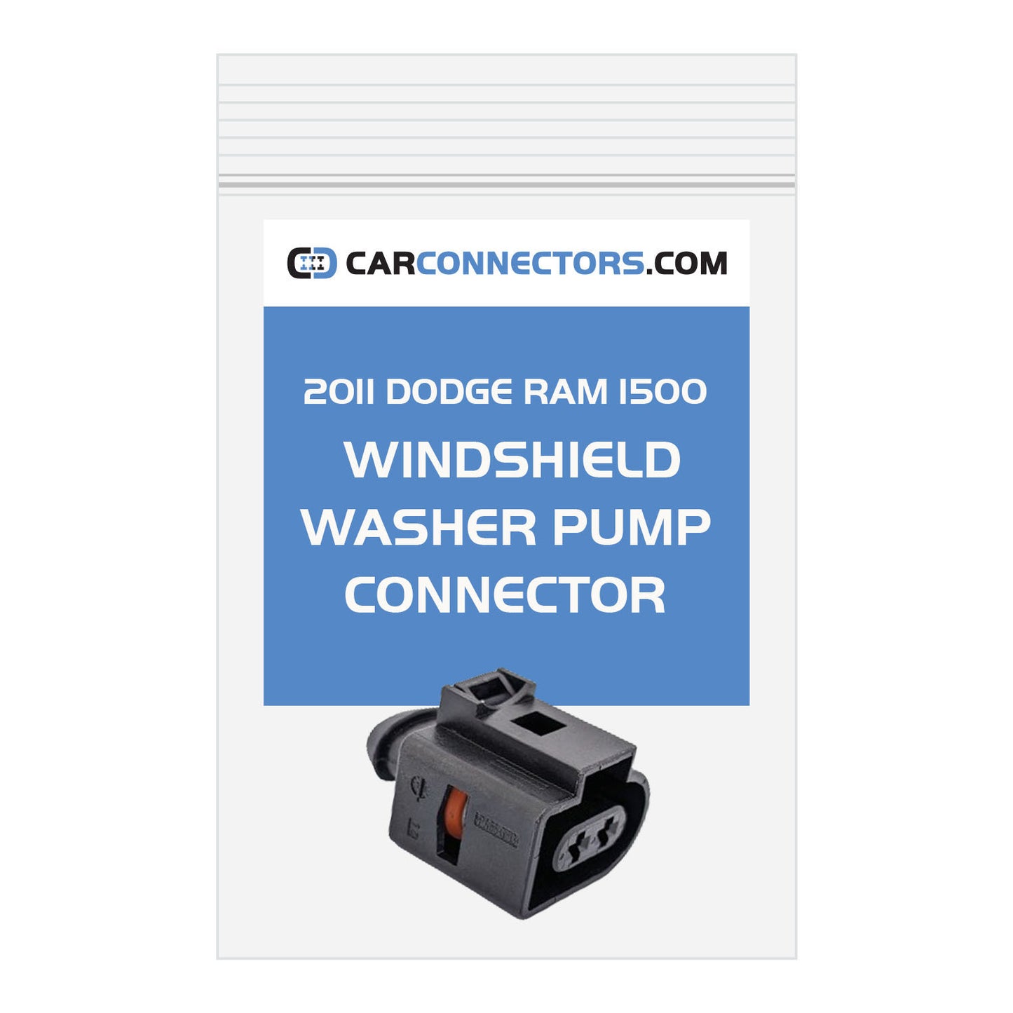 Windshield Washer Pump Connector for 2011 Dodge Ram 1500