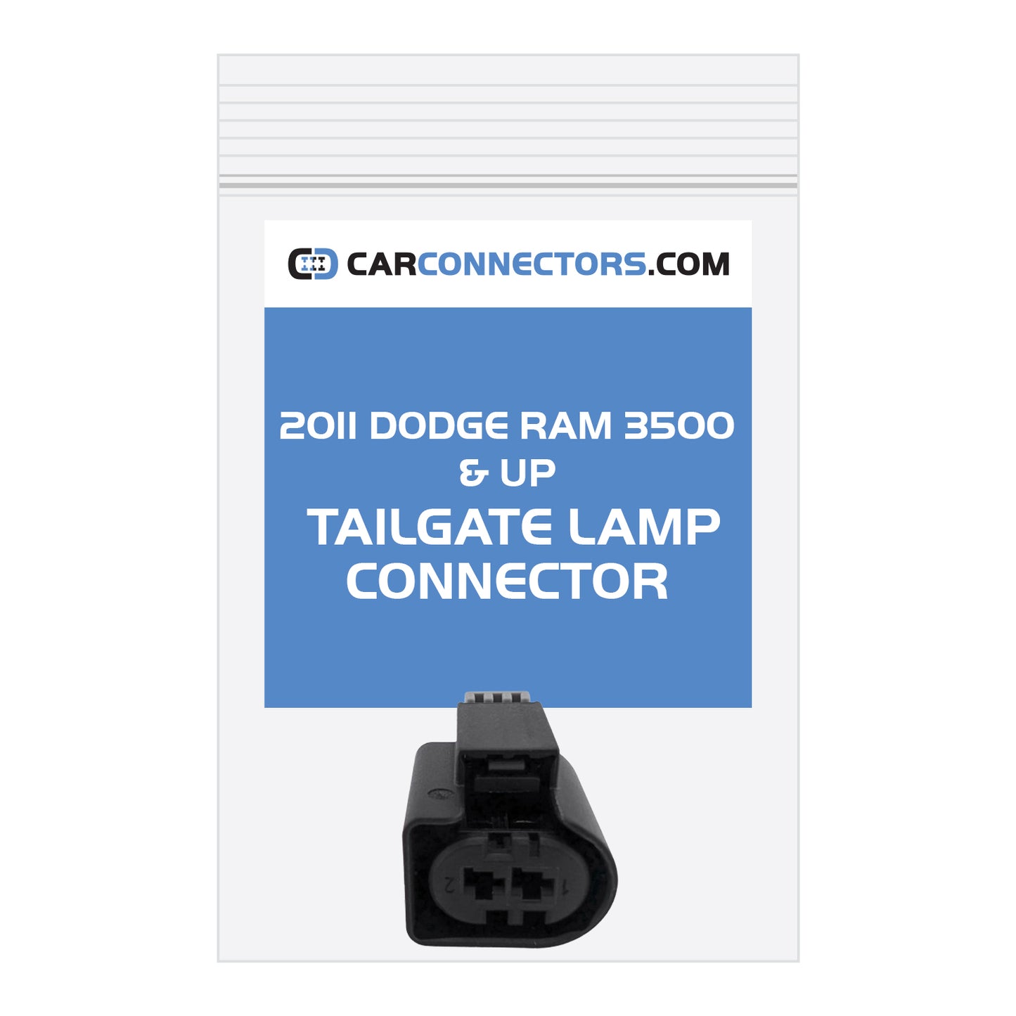 Tailgate Lamp Connector for 2011 Dodge Ram 3500 & Up