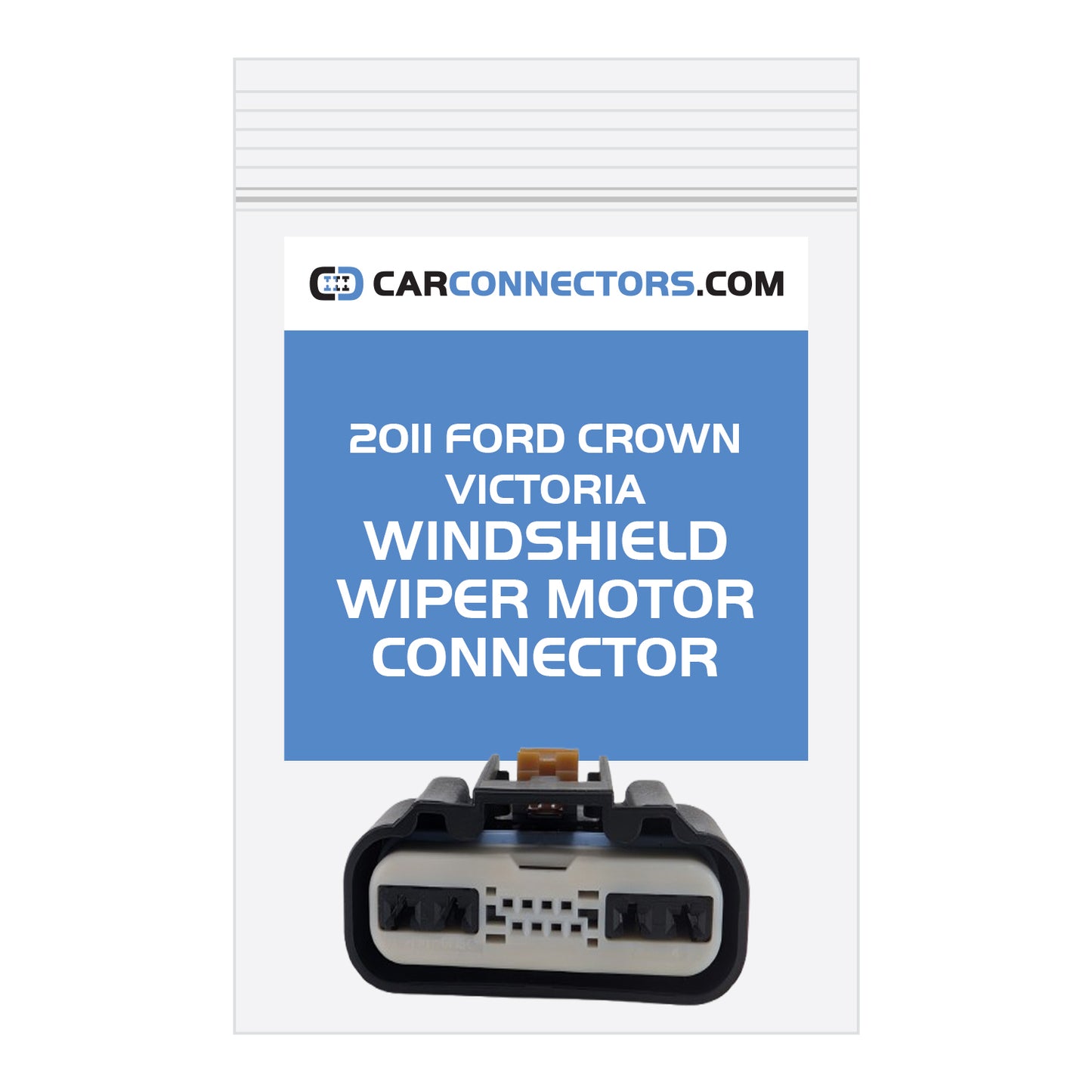 Windshield Wiper Motor Connector for 2011 Ford Crown Victoria