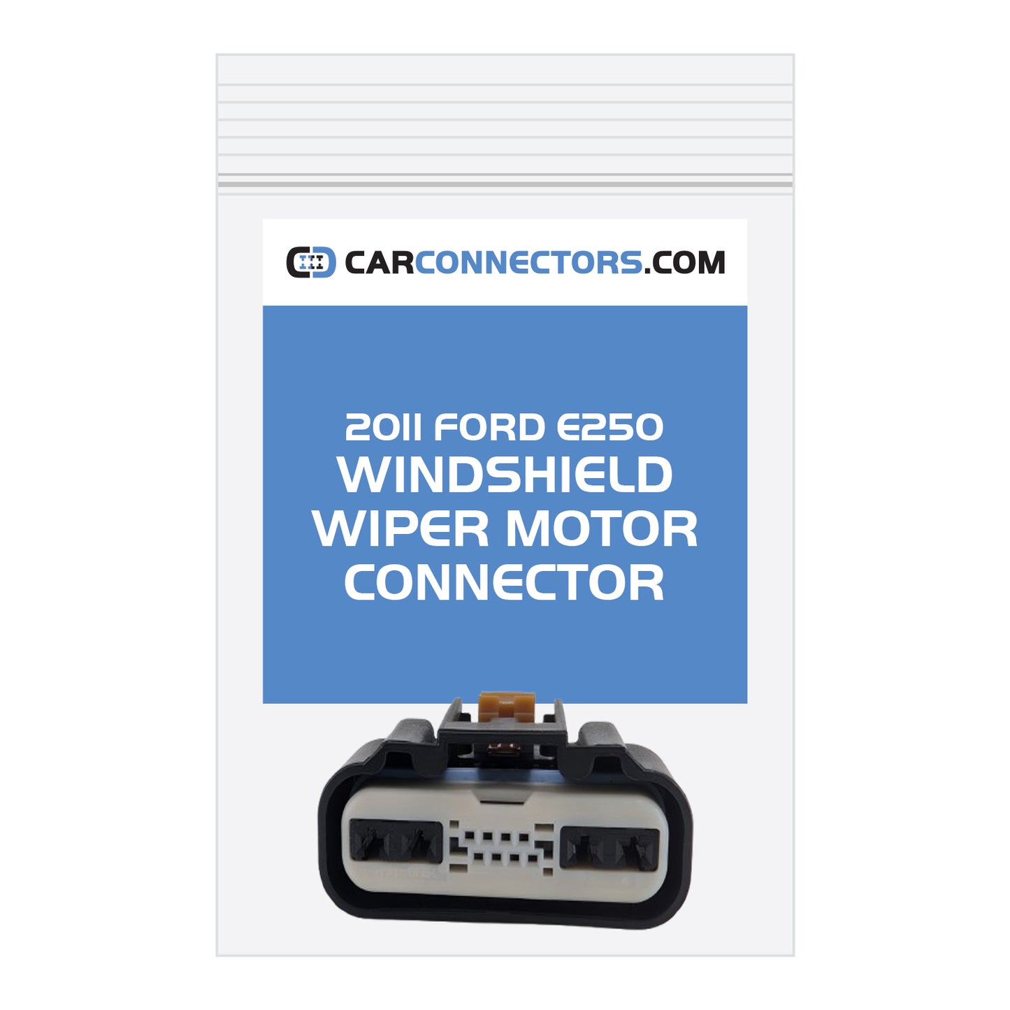 Windshield Wiper Motor Connector for 2011 Ford E250