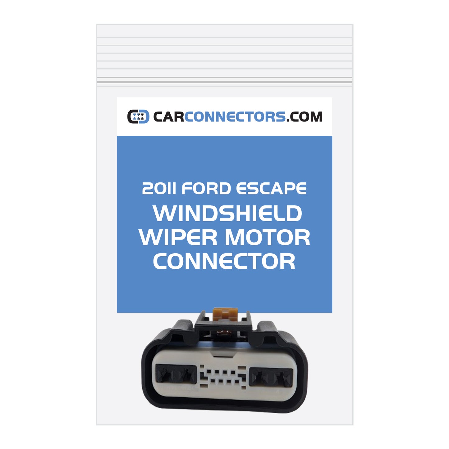 Windshield Wiper Motor Connector for 2011 Ford Escape