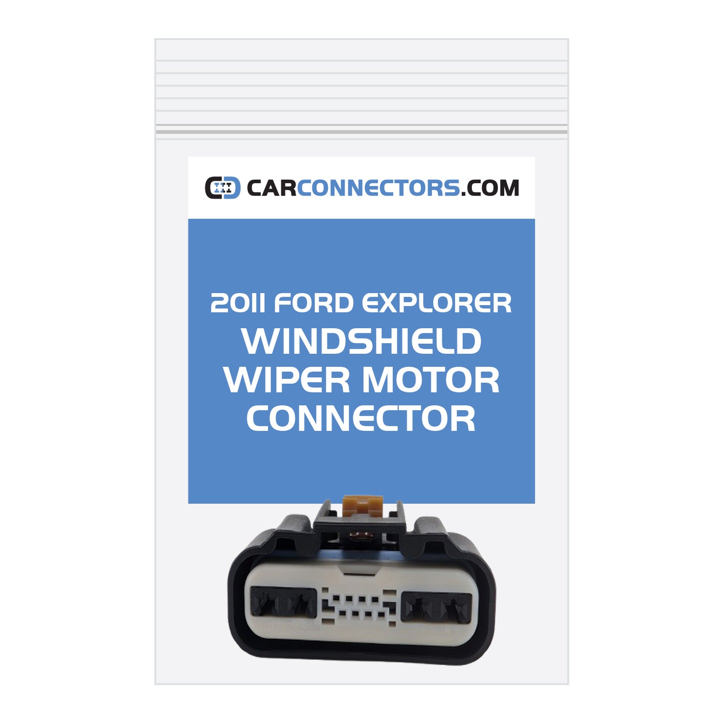 Windshield Wiper Motor Connector for 2011 Ford Explorer