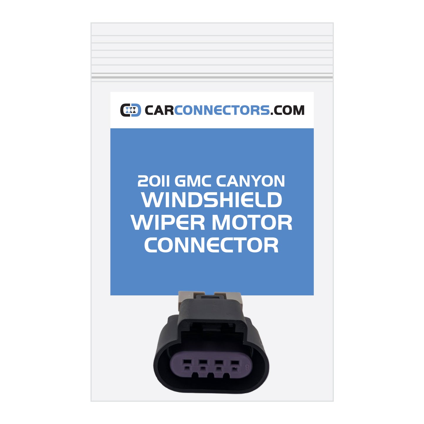 Windshield Wiper Motor Connector for 2011 GMC Canyon