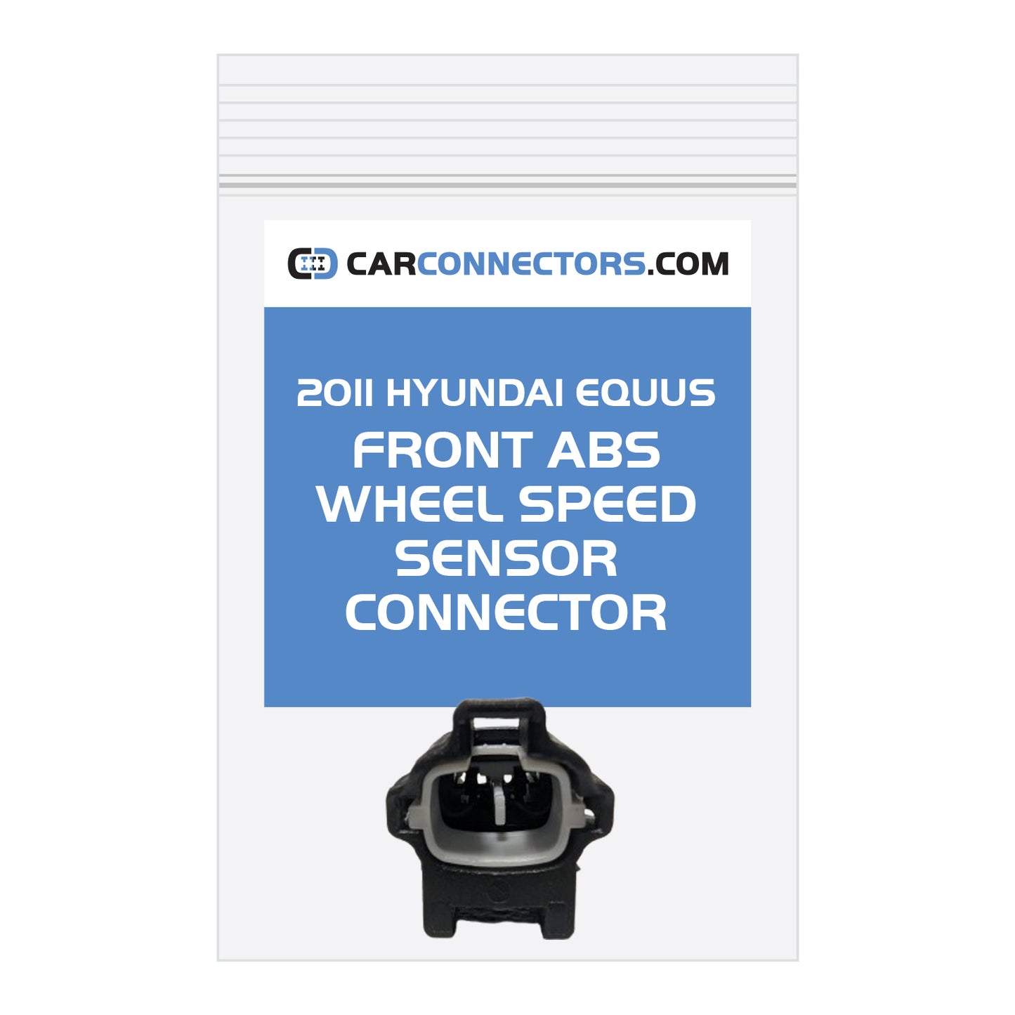 Front ABS Wheel Speed Sensor Connector for 2011 Hyundai Equus