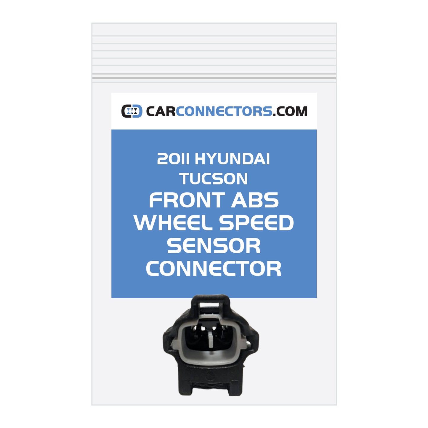 Front ABS Wheel Speed Sensor Connector for 2011 Hyundai Tucson