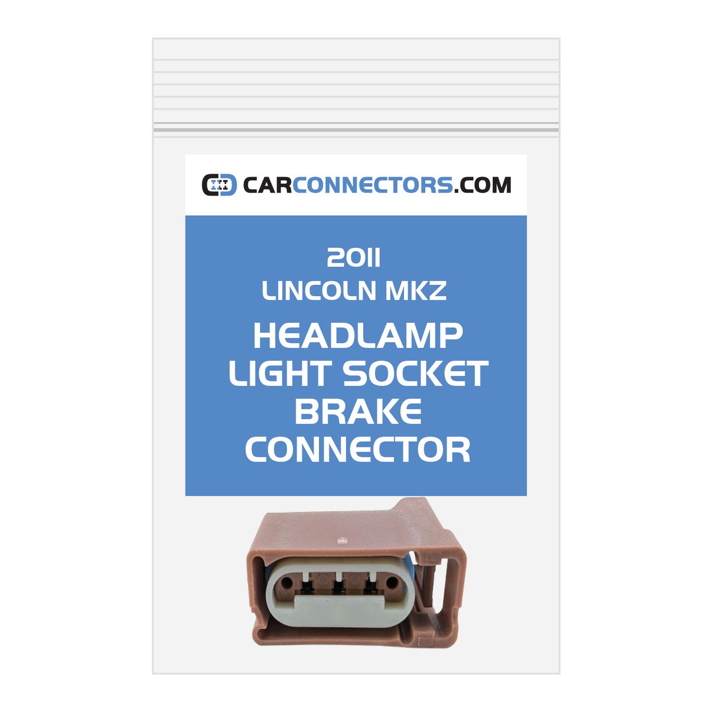 Headlamp Light Socket Brake Connector for 2011 Lincoln MKZ