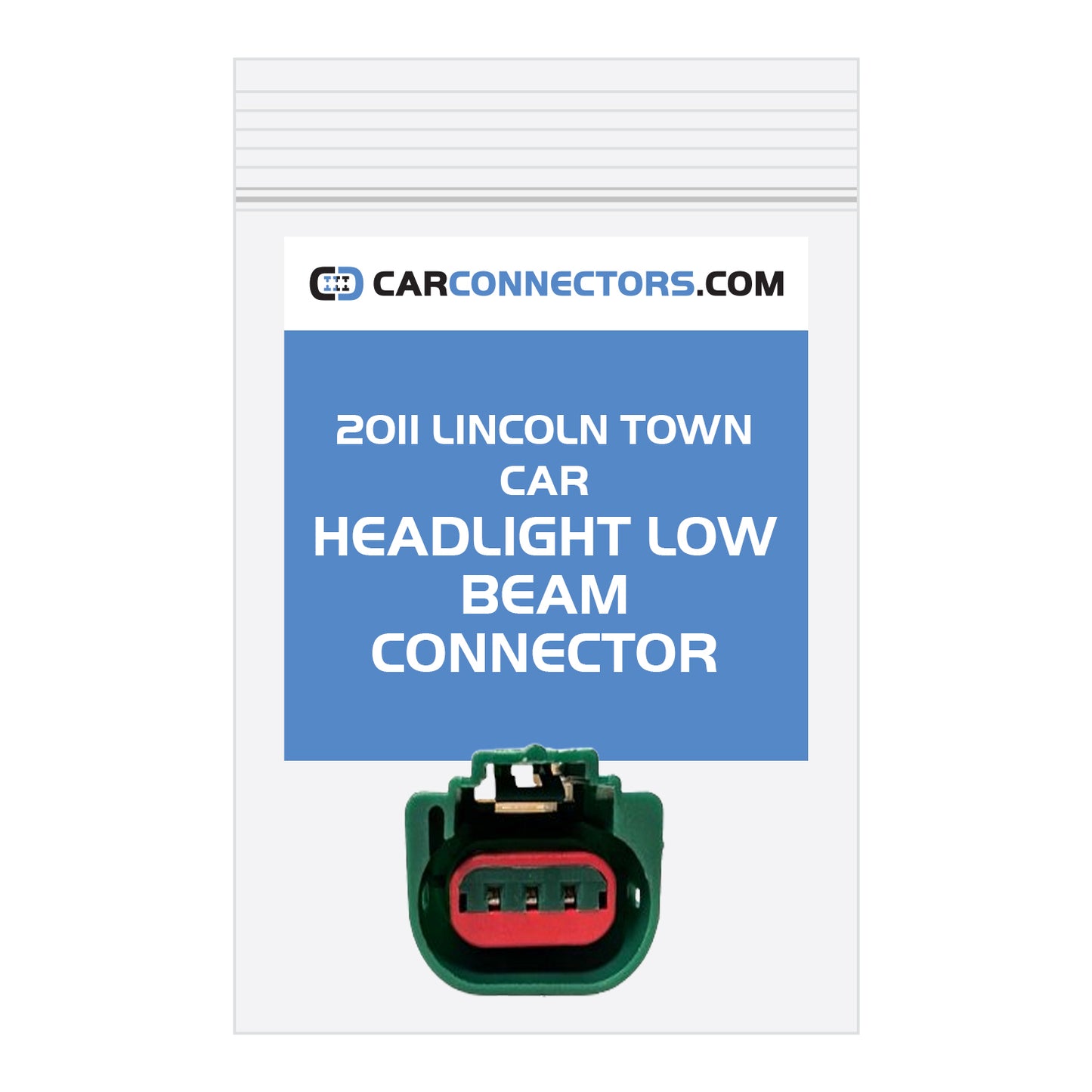 Headlight Low Beam Connector for 2011 Lincoln Town Car