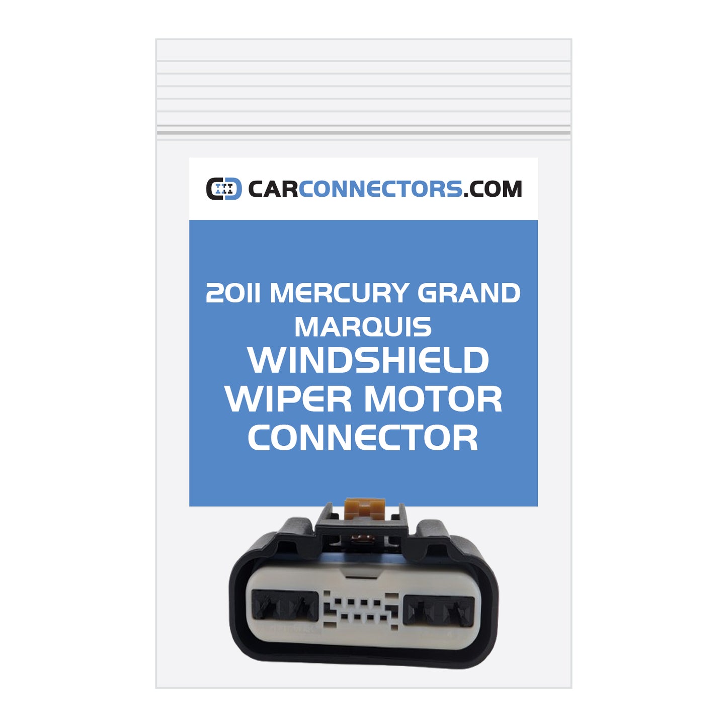 Windshield Wiper Motor Connector for 2011 Mercury Grand Marquis