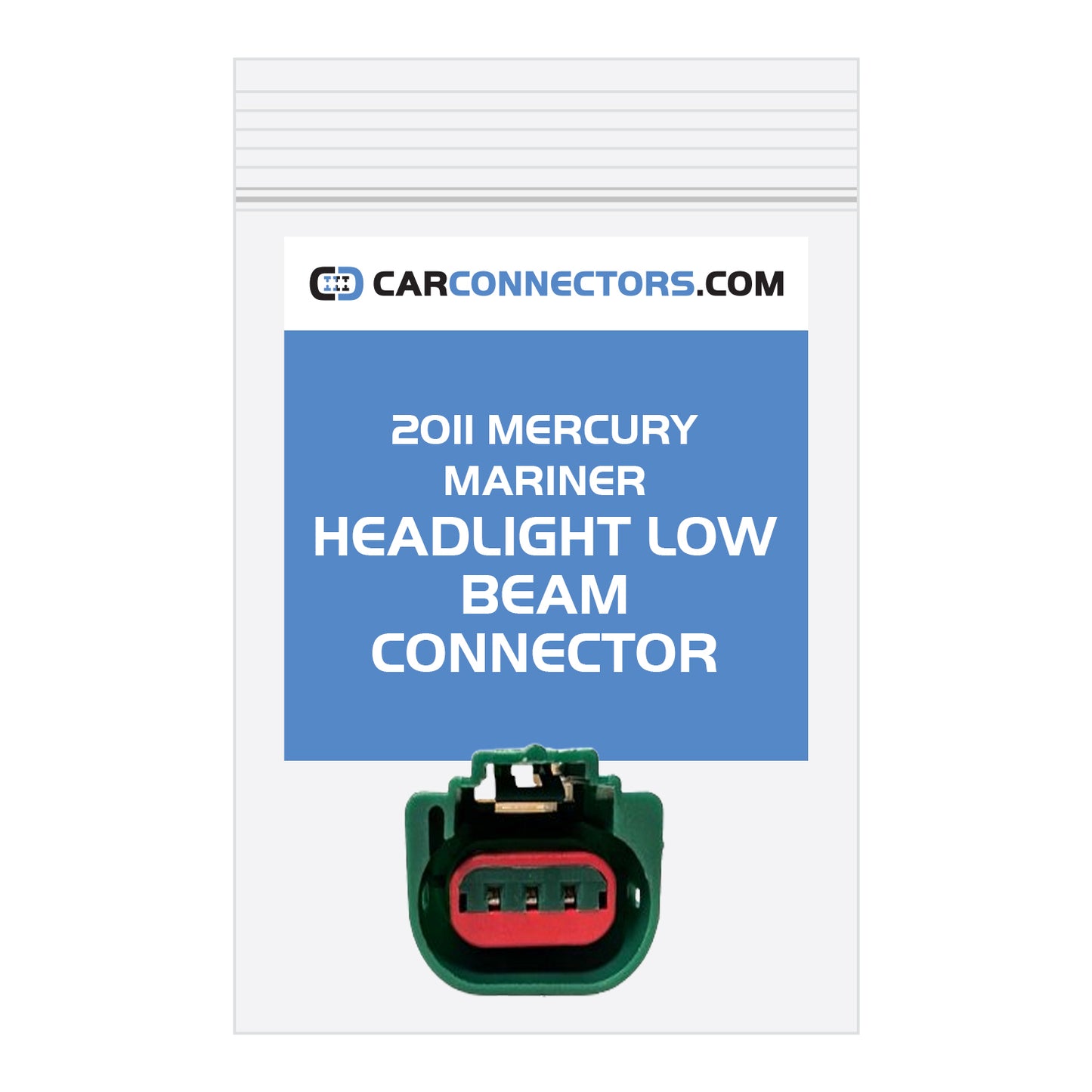 Headlight Low Beam Connector for 2011 Mercury Mariner