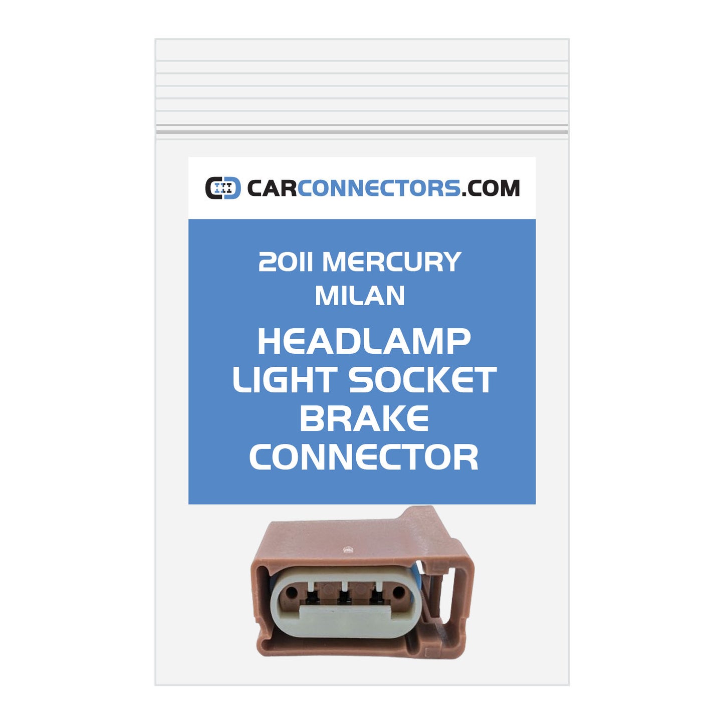 Headlamp Light Socket Brake Connector for 2011 Mercury Milan
