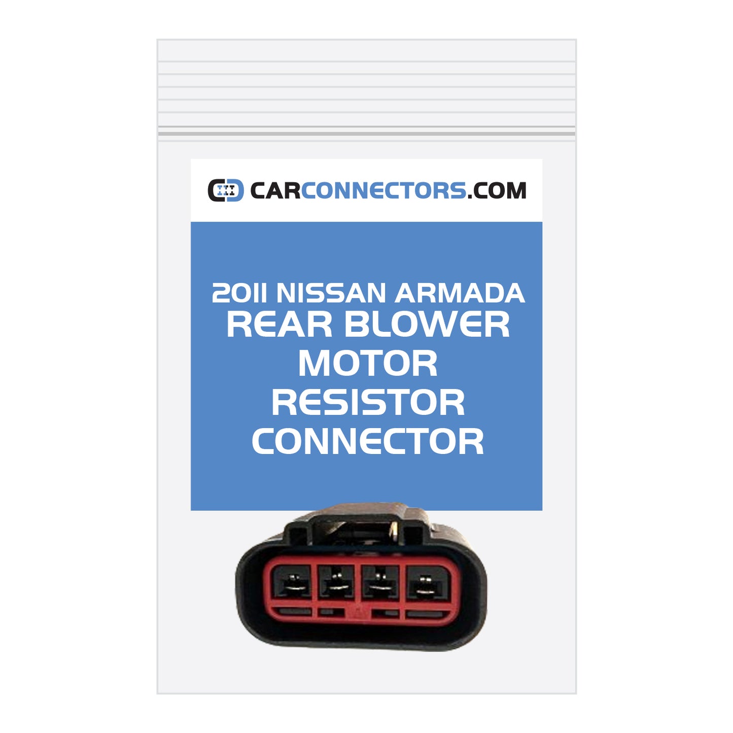 Rear Blower Motor Resistor Connector for 2011 Nissan Armada