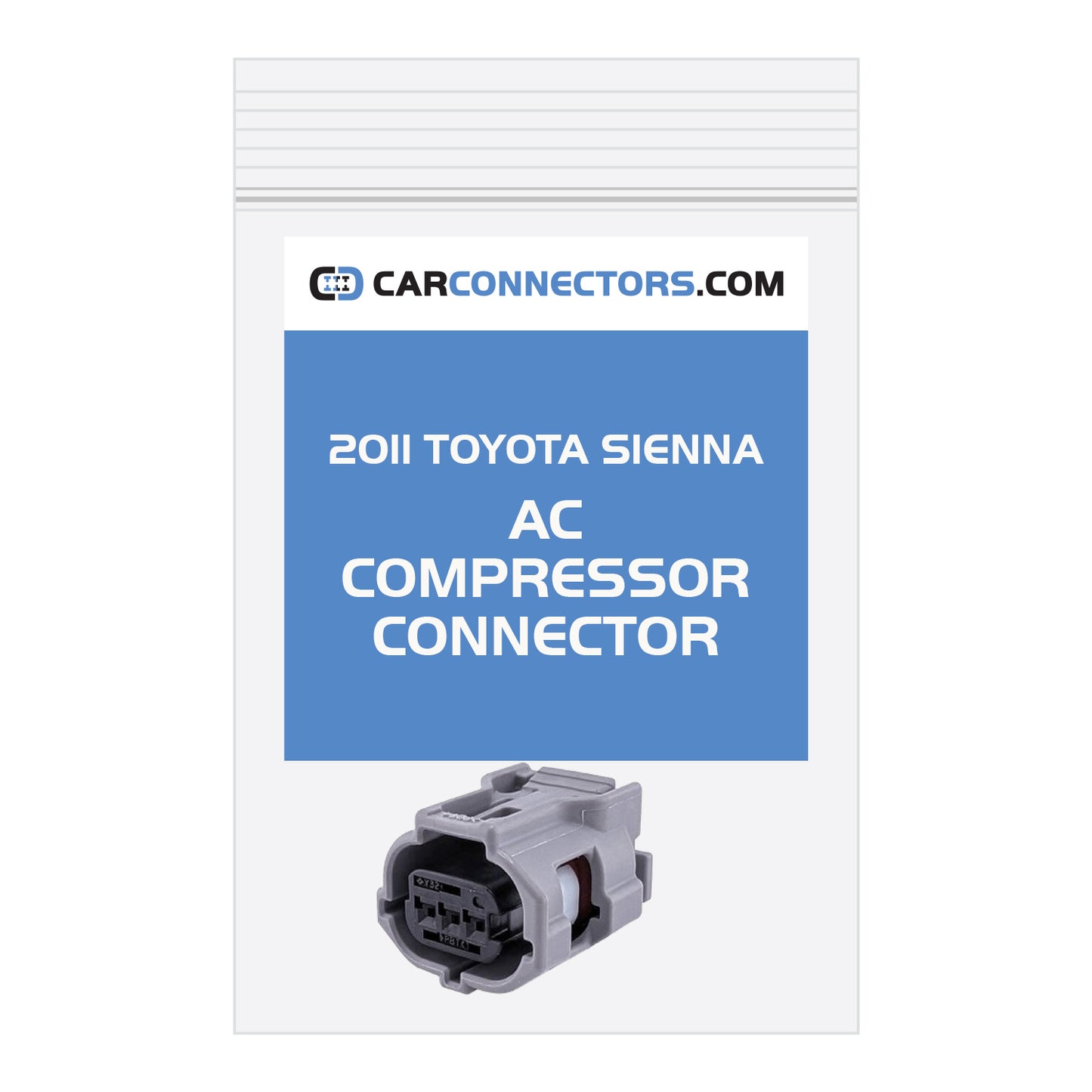 AC Compressor (Version B) Connector for 2011 Toyota Sienna