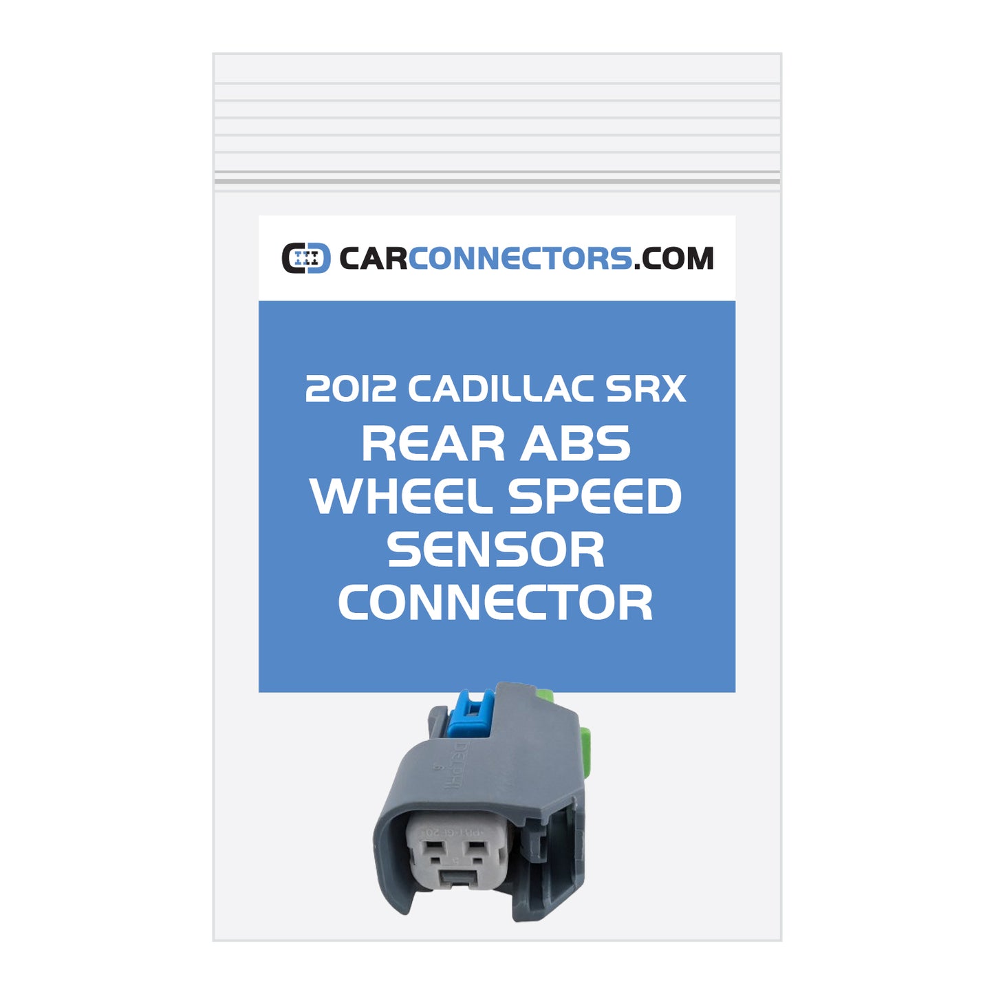Rear ABS Wheel Speed Sensor Connector for 2012 Cadillac SRX