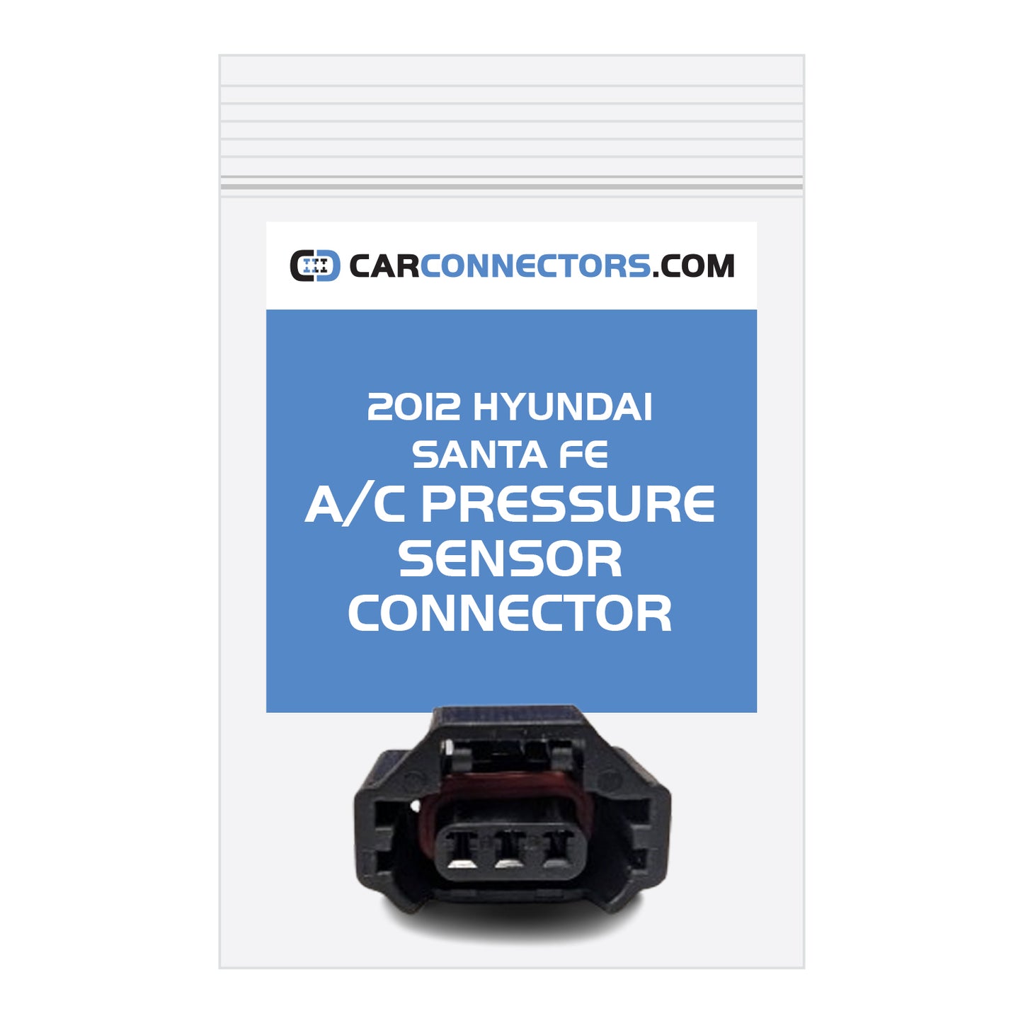 AC Pressure Sensor (Version B) Connector for 2012 Hyundai Santa Fe