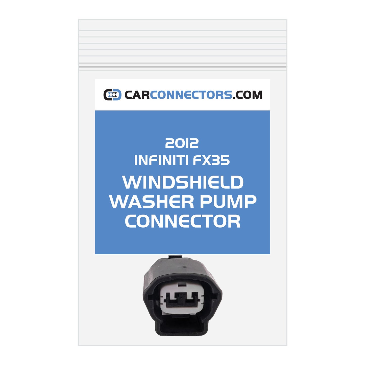 Windshield Washer Pump Connector for 2012 Infiniti FX35