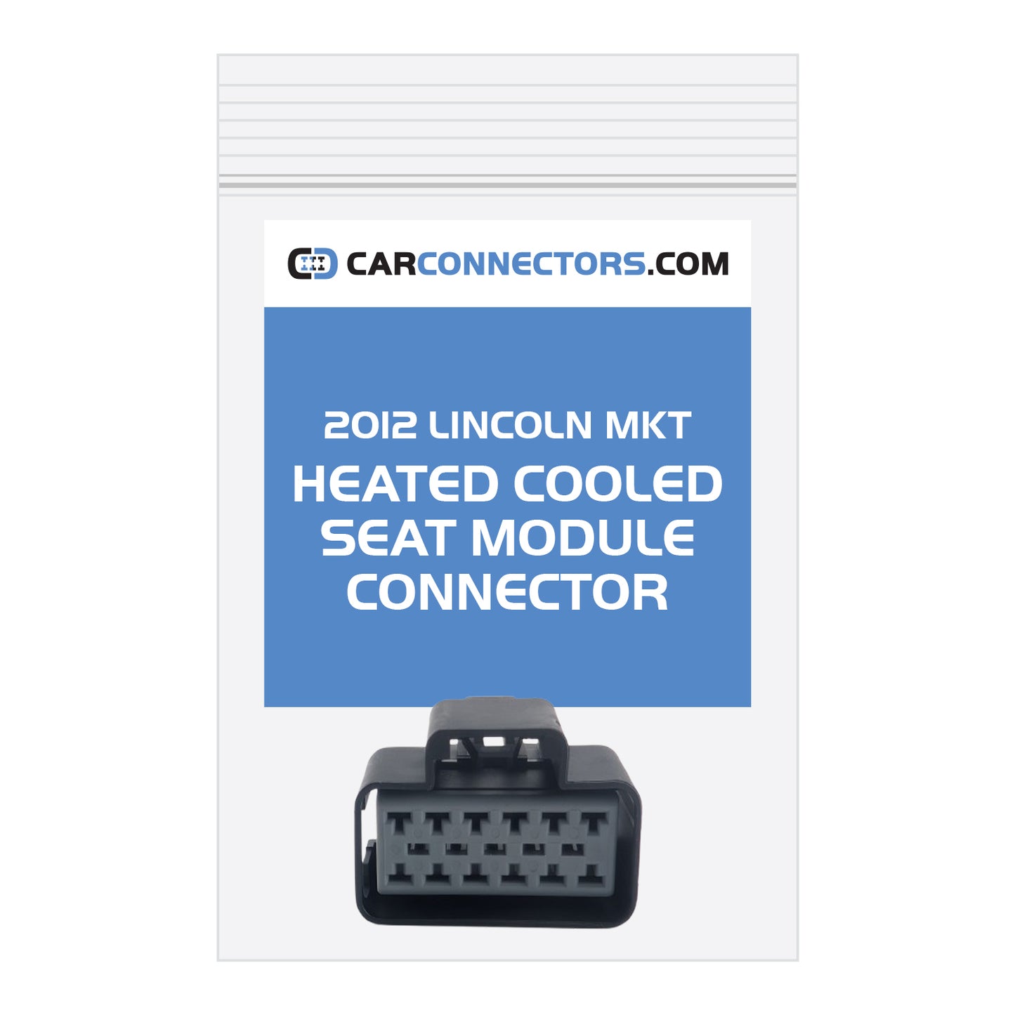 Heated Cooled Seat Module Connector for 2012 Lincoln MKT