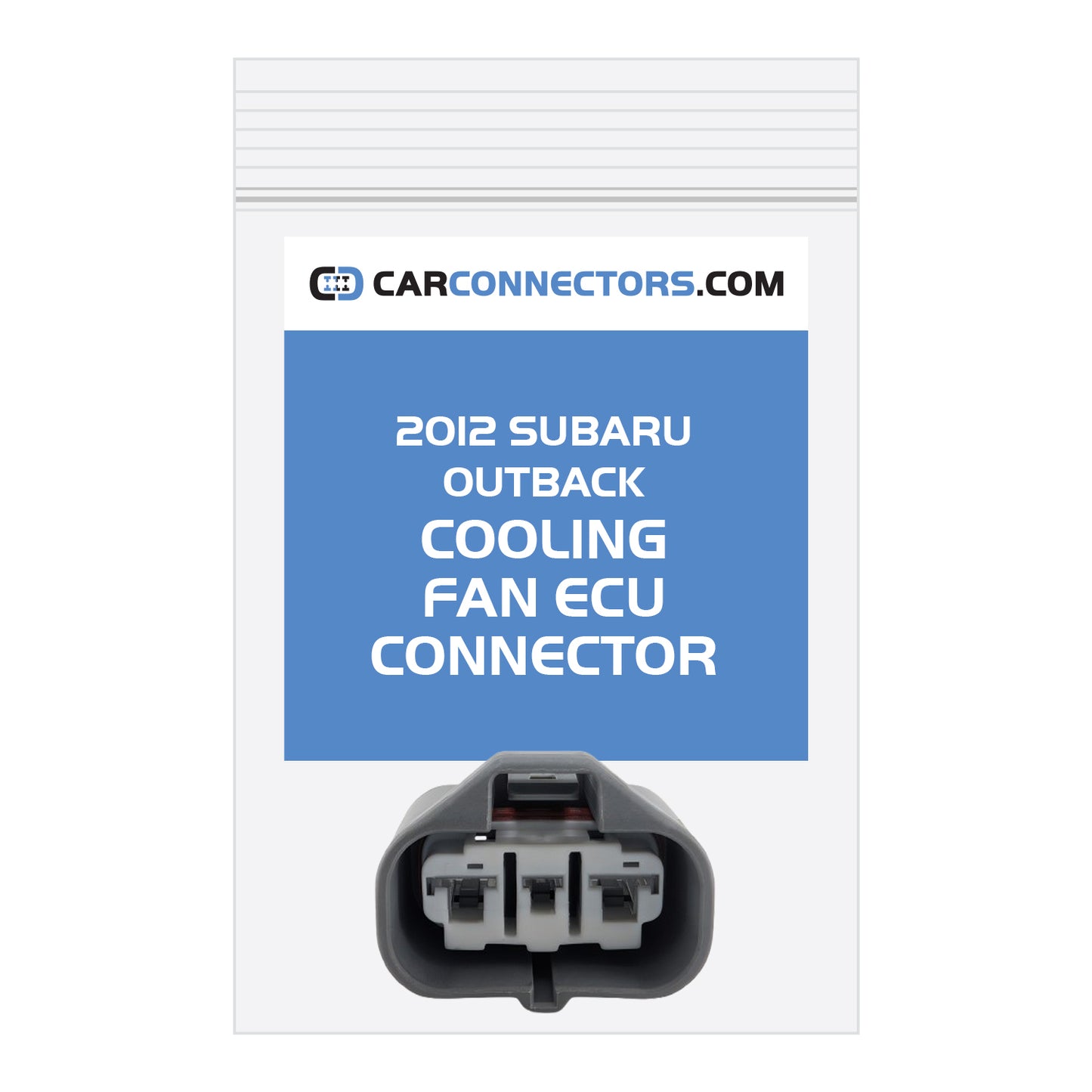 Cooling Fan ECU (Version B) Connector for 2012 Subaru Outback
