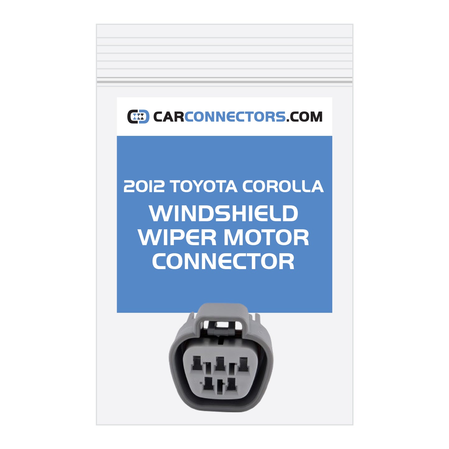 Windshield Wiper Motor Connector for 2012 Toyota Corolla