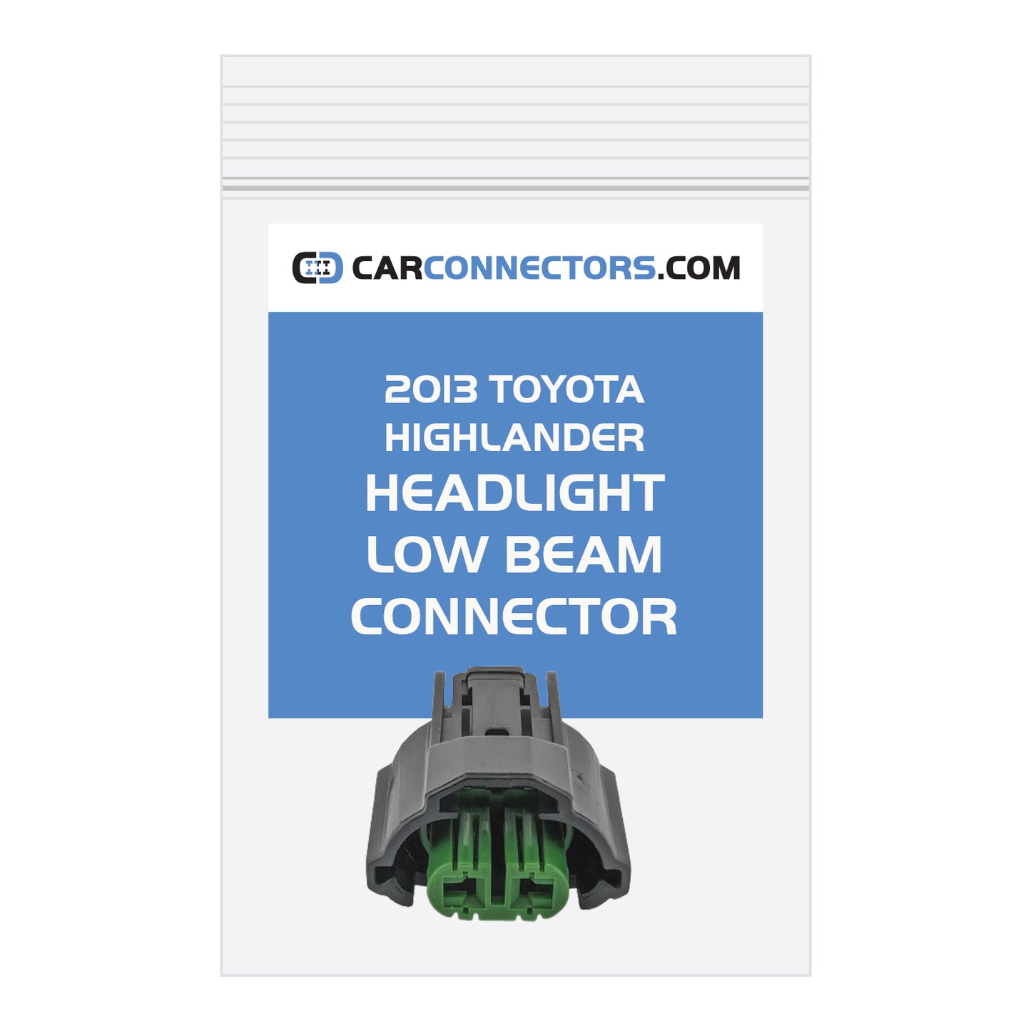 Headlight Low Beam Connector for 2013 Toyota Highlander