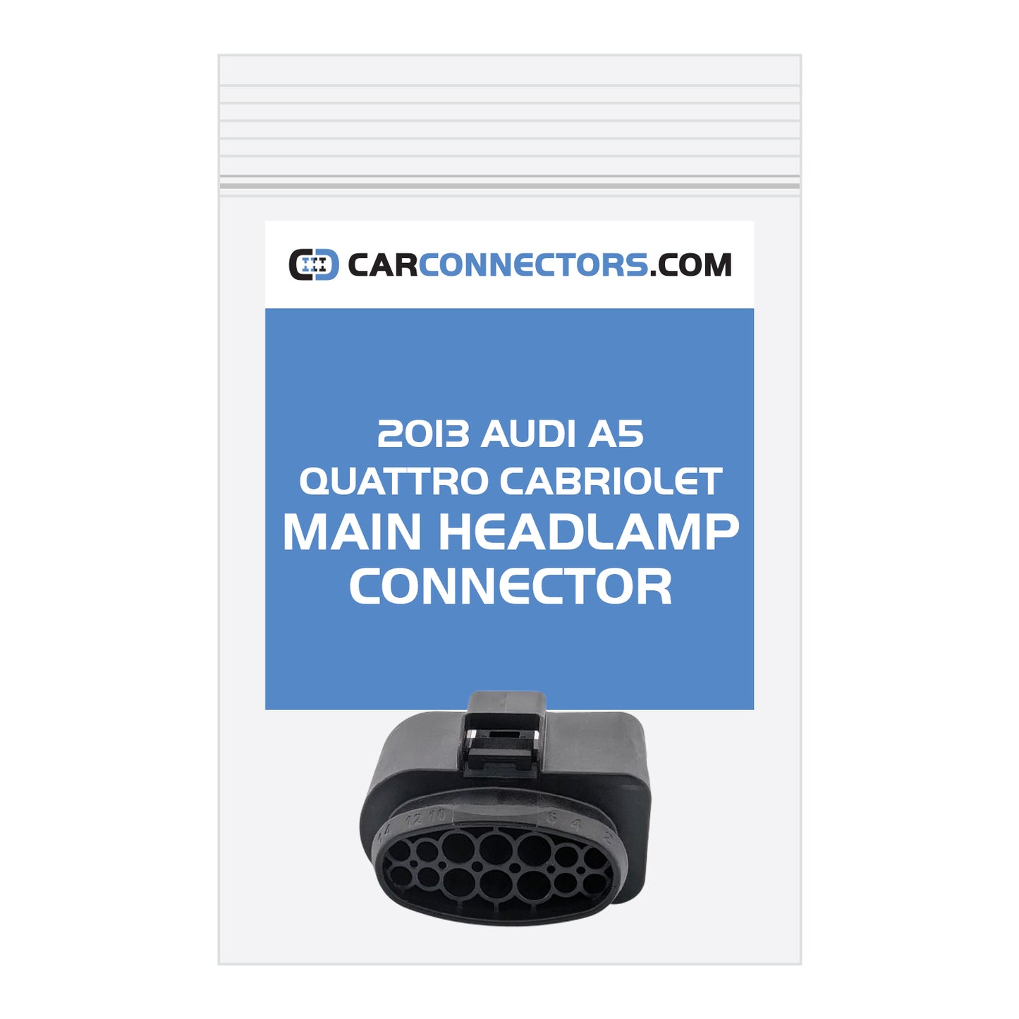 Main Headlamp Connector for 2013 Audi A5 Quattro Cabriolet