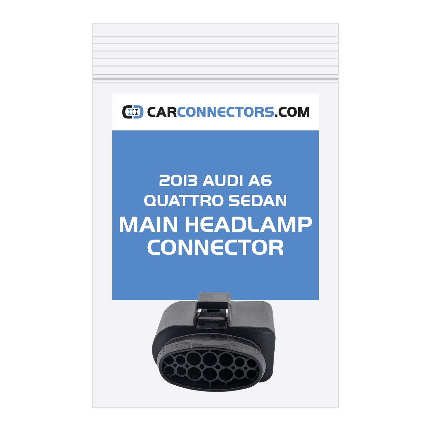 Main Headlamp Connector for 2013 Audi A6 Quattro Sedan