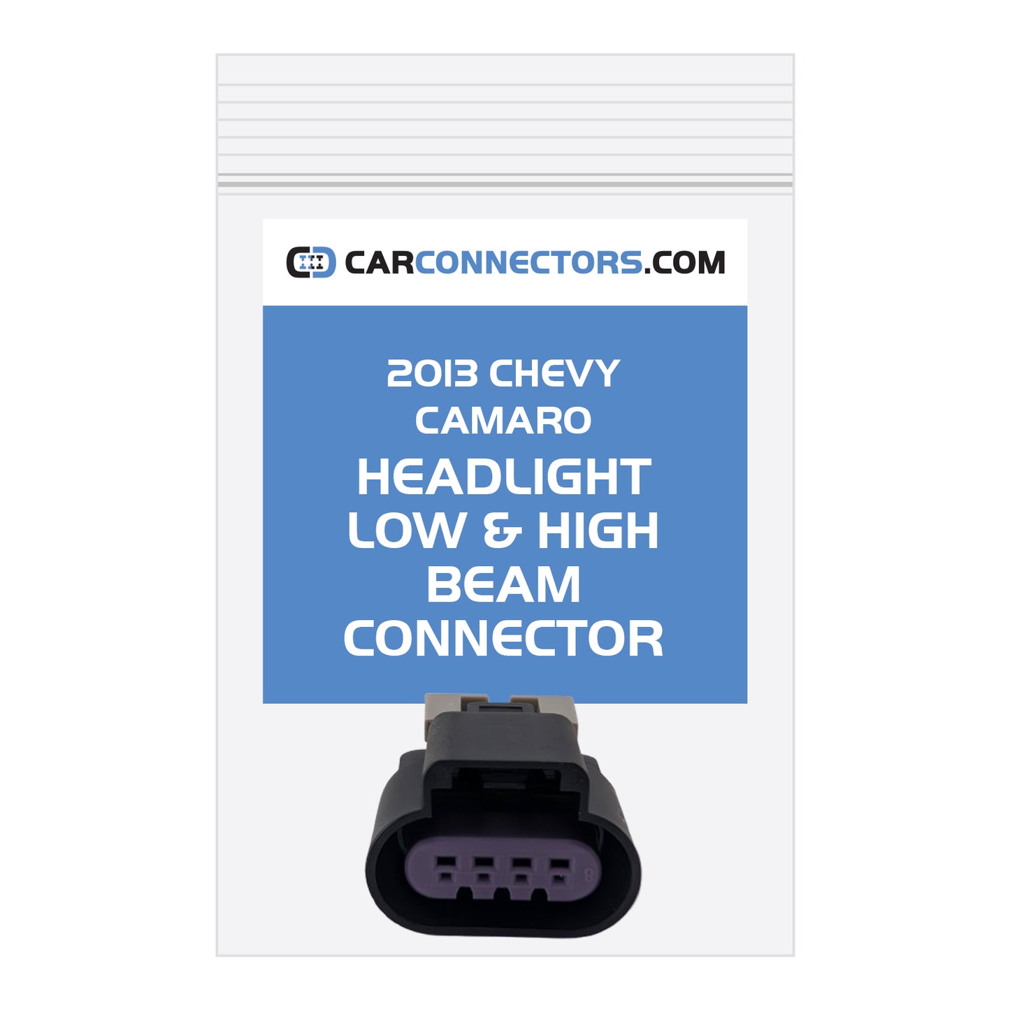 Headlight Low & High Beam Connector for 2013 Chevy Camaro