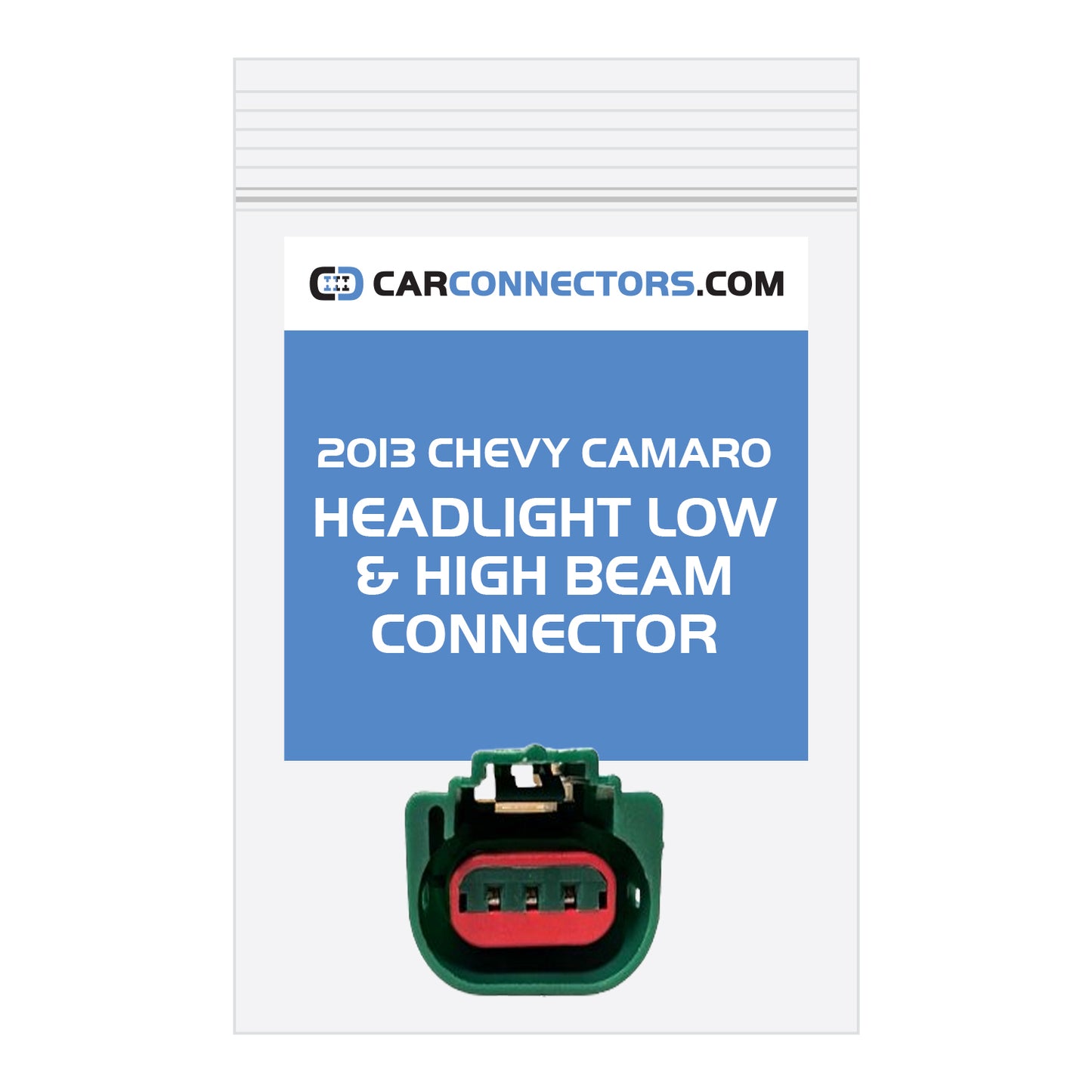 Headlight Low & High Beam (Version B) Connector for 2013 Chevy Camaro