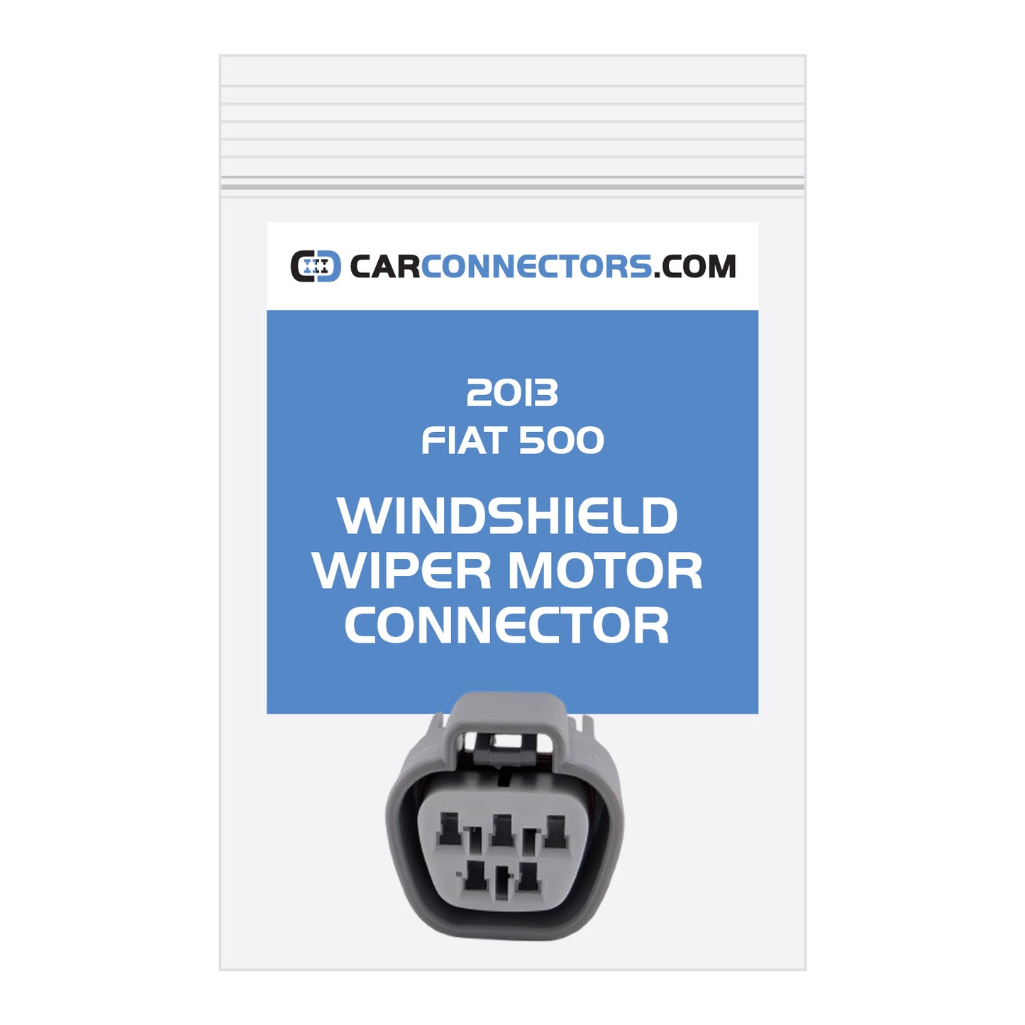 Windshield Wiper Motor Connector for 2013 Fiat 500