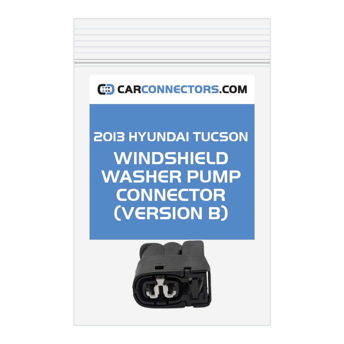 Windshield Washer Pump (Version B) Connector for 2013 Hyundai Tucson