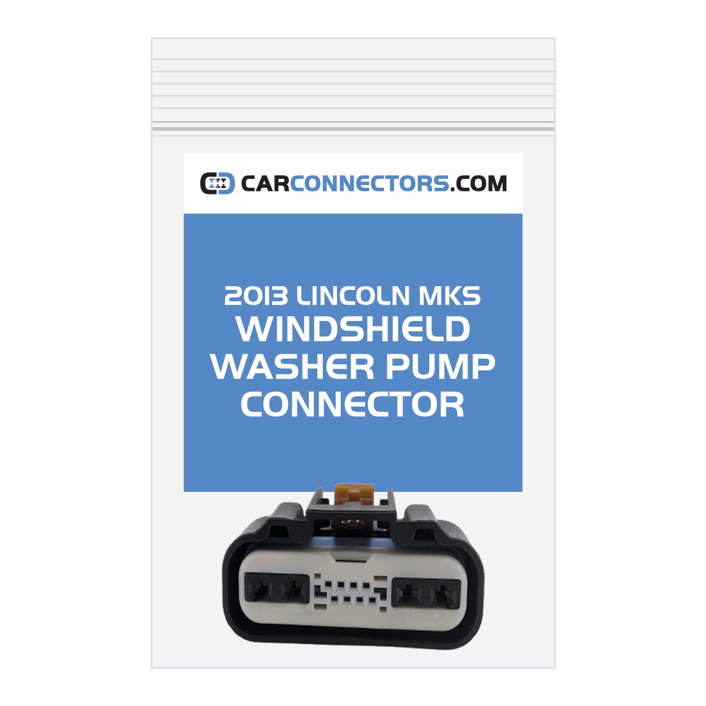 Windshield Washer Pump Connector for 2013 Lincoln MKS