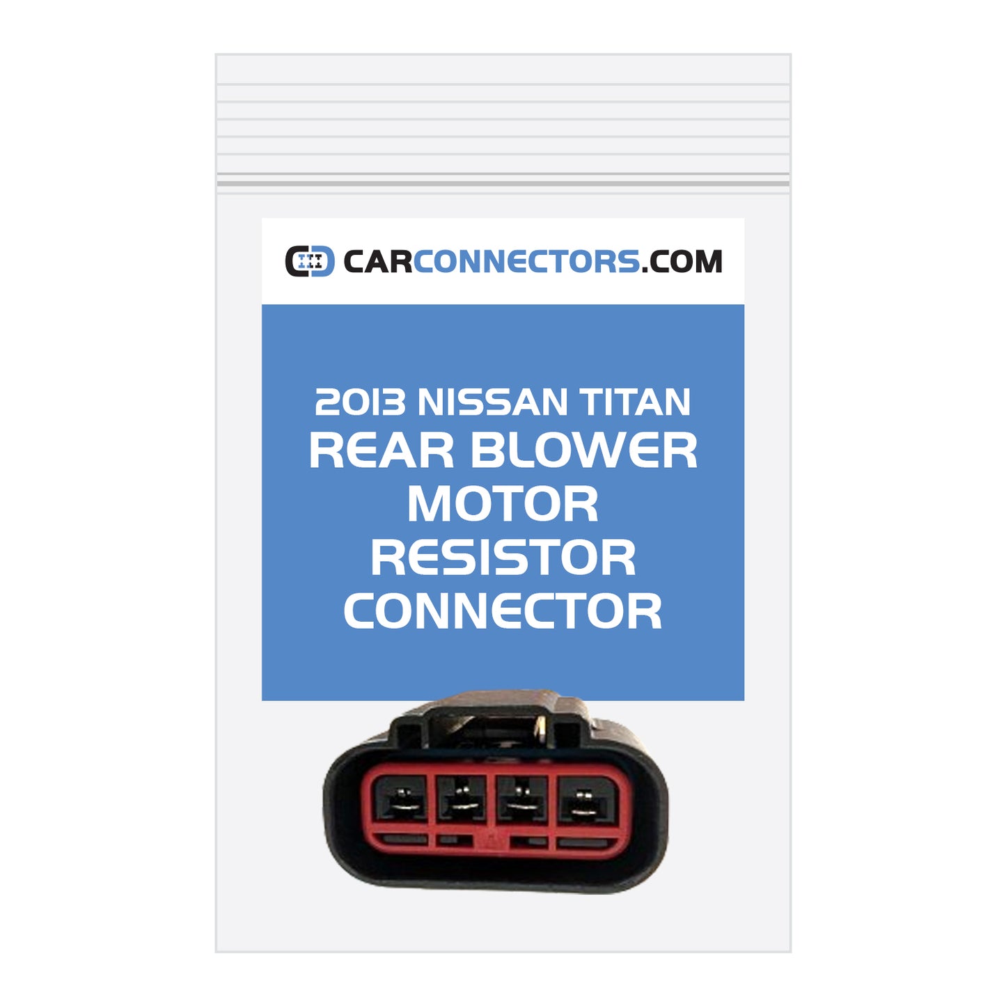 Rear Blower Motor Resistor Connector for 2013 Nissan Titan