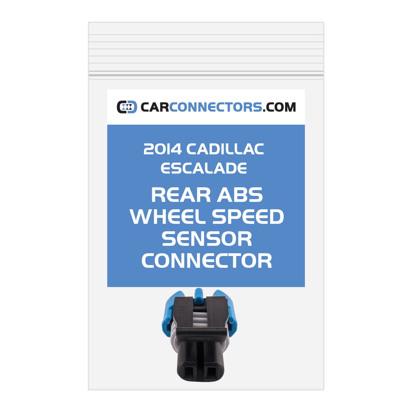 Rear ABS Wheel Speed Sensor Connector for 2014 Cadillac Escalade