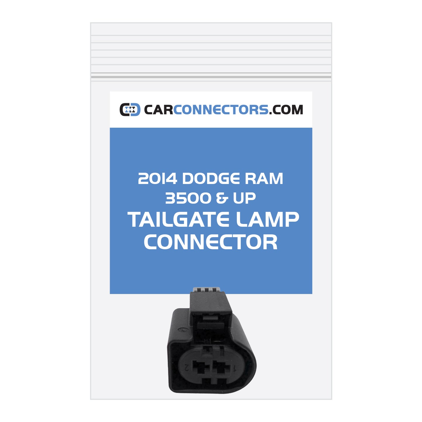 Tailgate Lamp Connector for 2014 Dodge Ram 3500 & Up