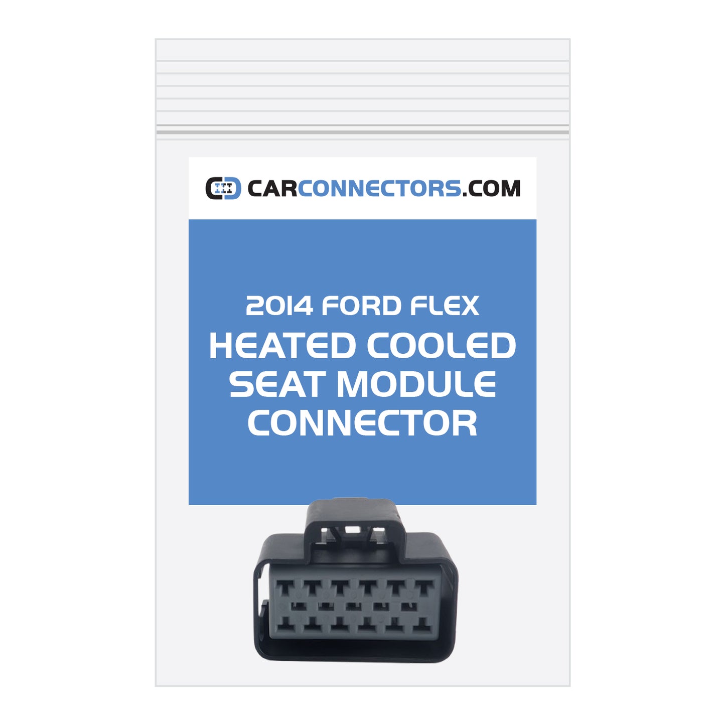 Heated Cooled Seat Module Connector for 2014 Ford Flex