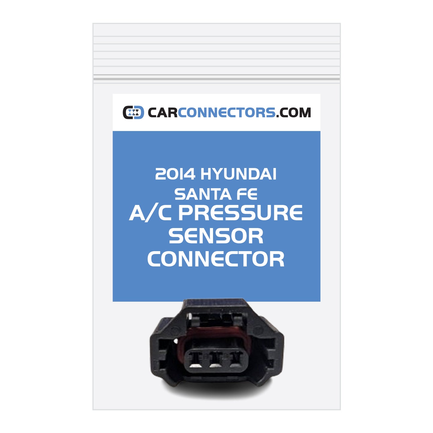 AC Pressure Sensor (Version B) Connector for 2014 Hyundai Santa Fe