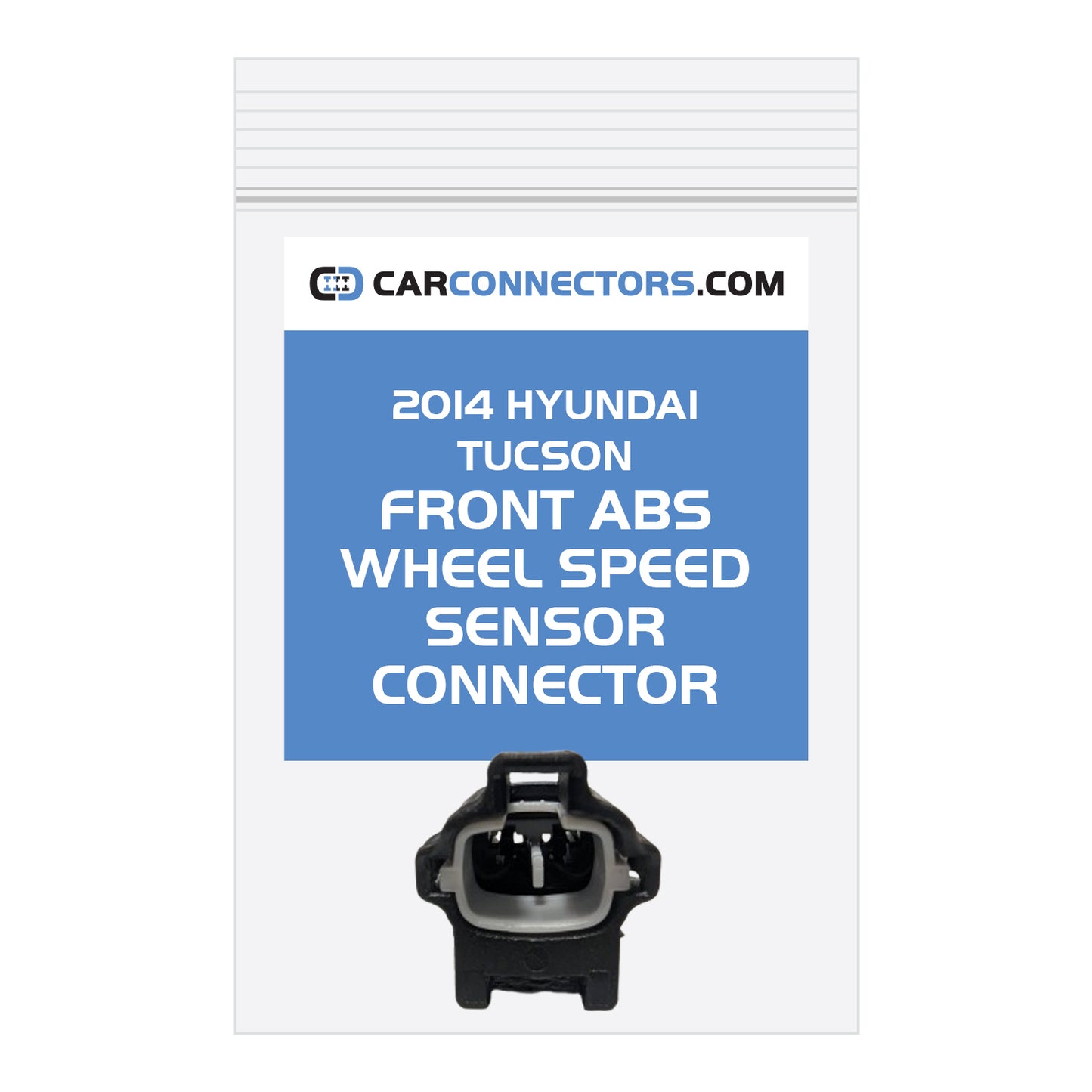 Front ABS Wheel Speed Sensor Connector for 2014 Hyundai Tucson