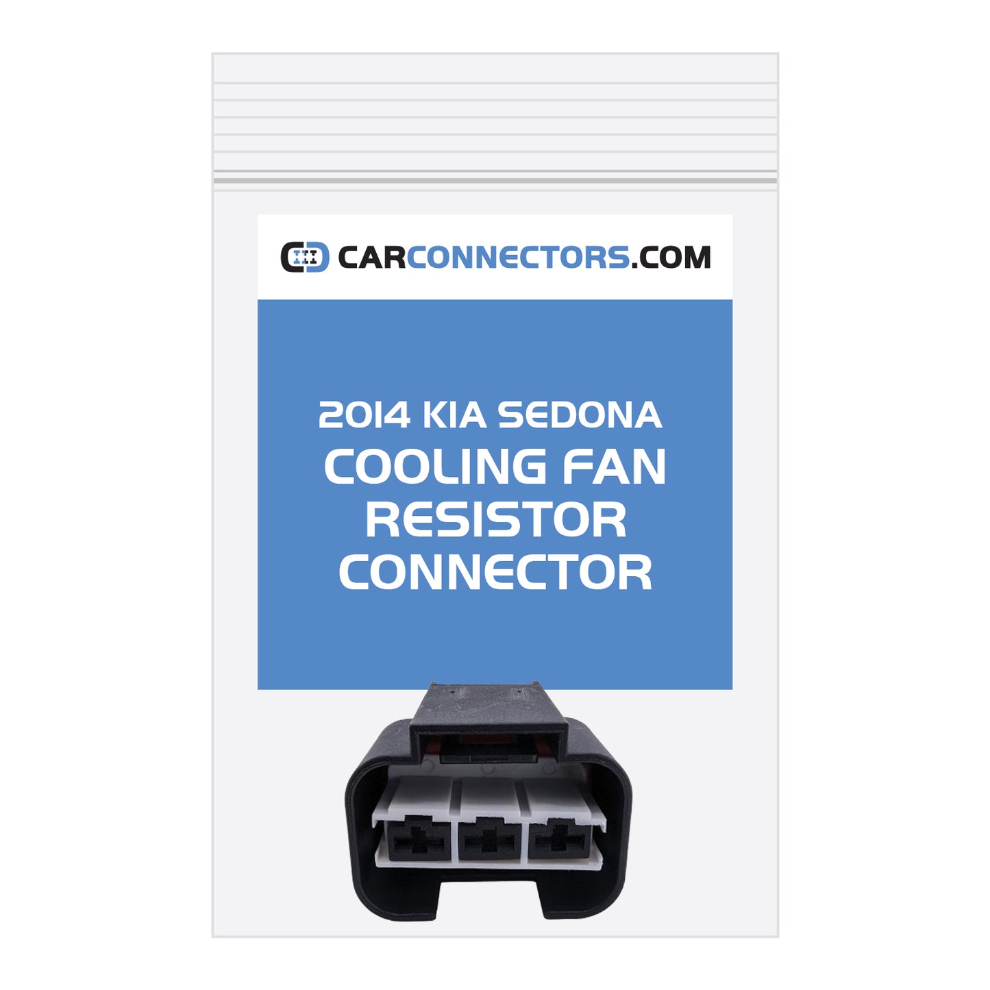Cooling Fan Resistor Connector for 2014 Kia Sedona