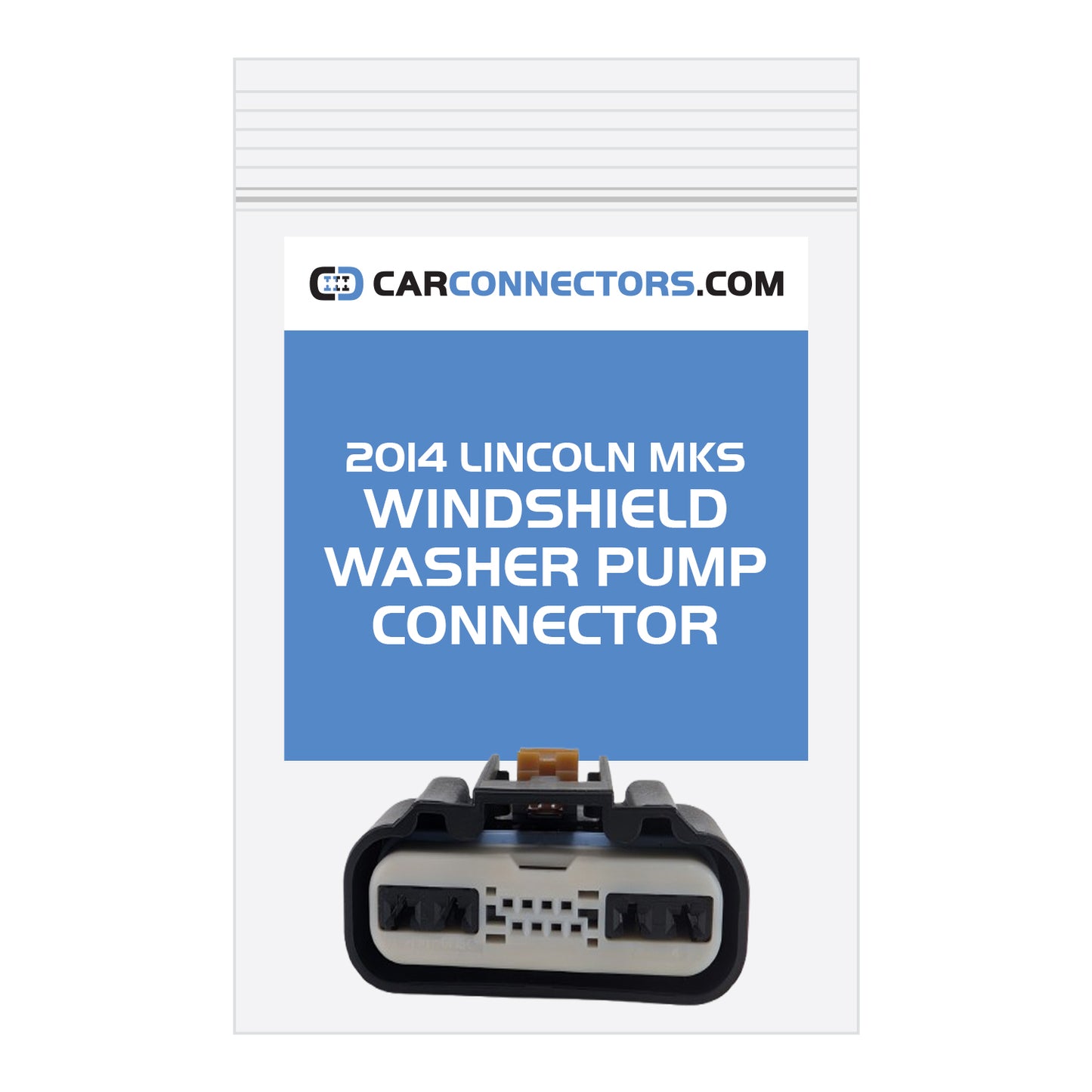 Windshield Washer Pump Connector for 2014 Lincoln MKS