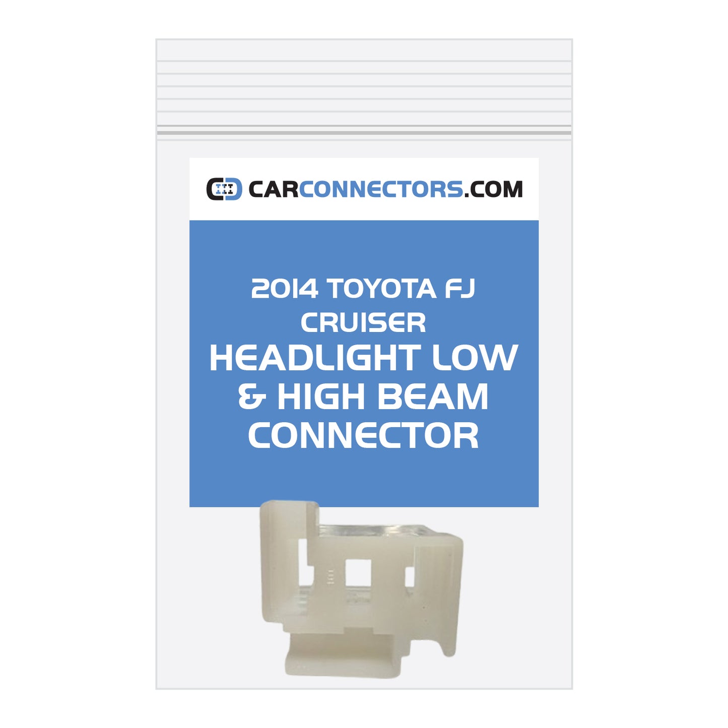 Headlight Low & High Beam Connector for 2014 Toyota FJ Cruiser