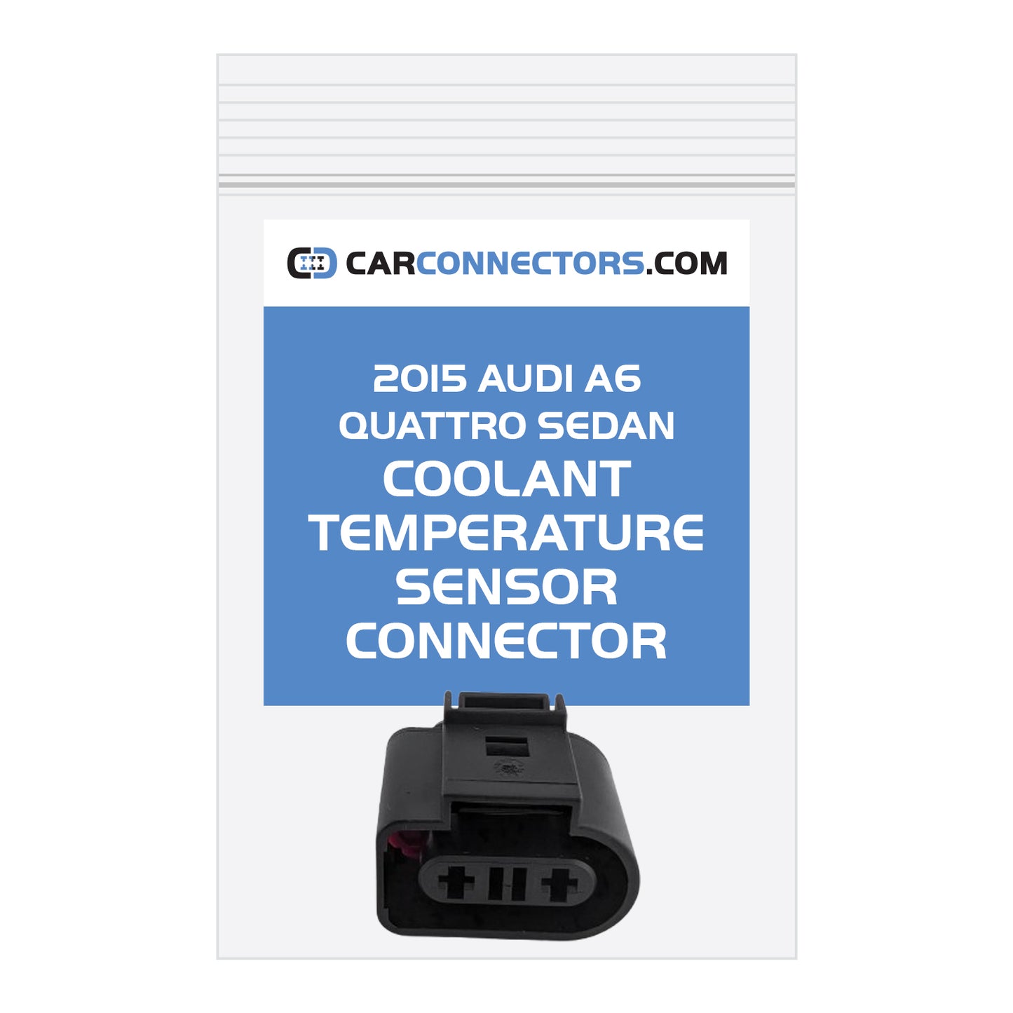 Coolant Temperature Sensor (Version B) Connector for 2015 Audi A6 Quattro Sedan