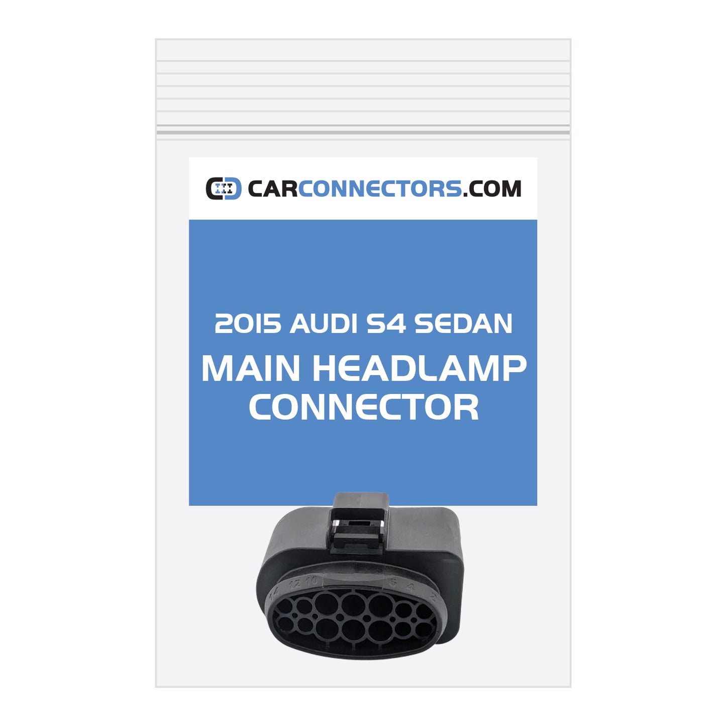 Main Headlamp Connector for 2015 Audi S4 Sedan