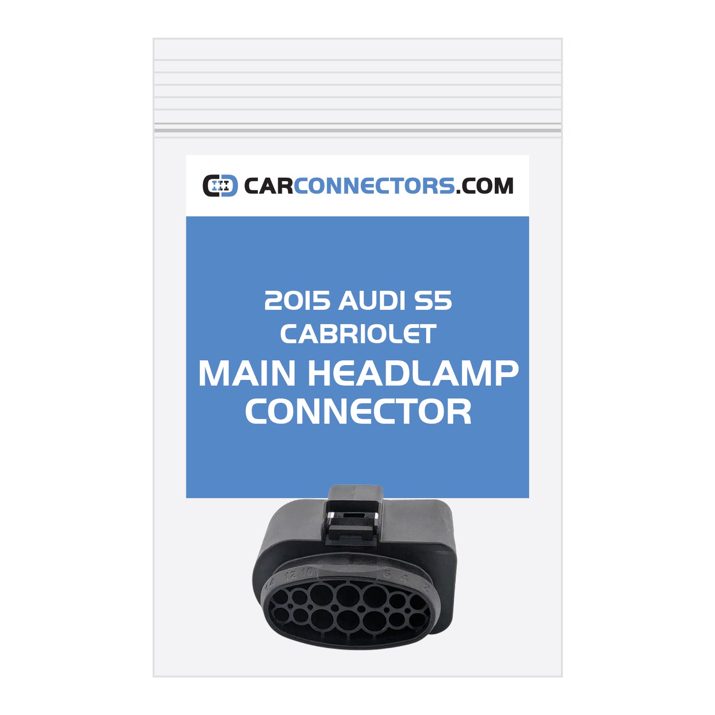 Main Headlamp Connector for 2015 Audi S5 Cabriolet