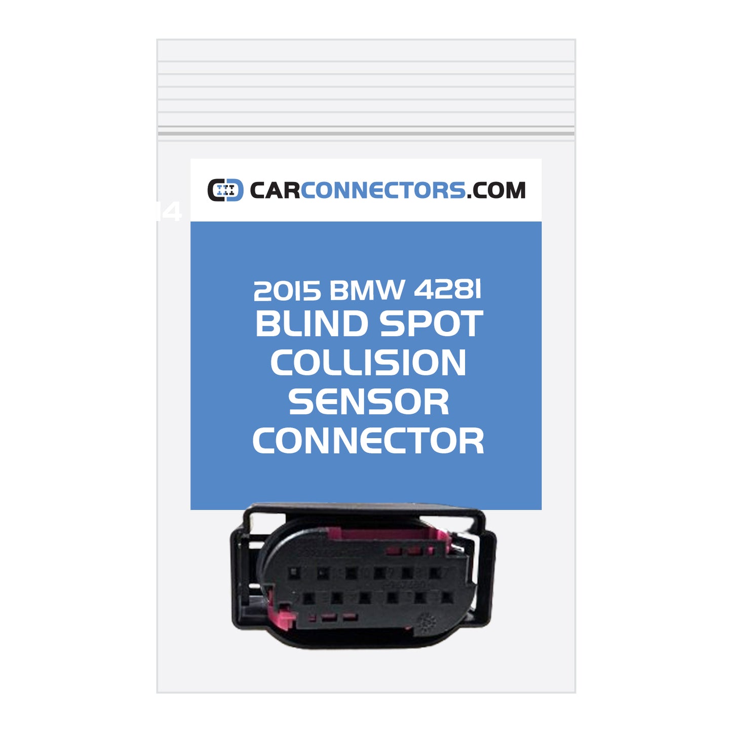 Blind Spot Collision Sensor Connector for 2015 BMW 428i