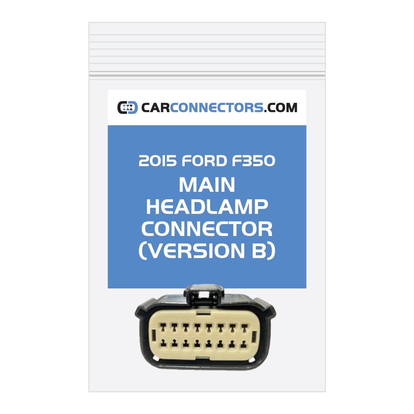 Main Headlamp (Version B) Connector for 2015 Ford F350
