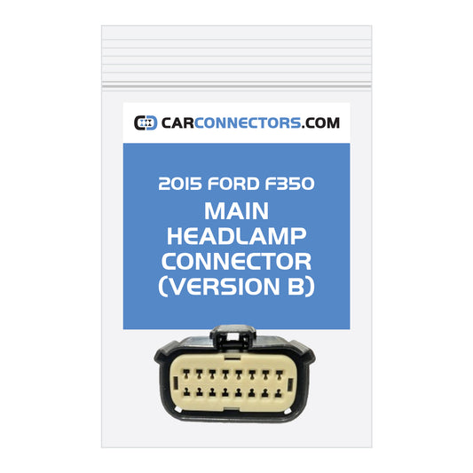 Main Headlamp (Version B) Connector for 2015 Ford F350