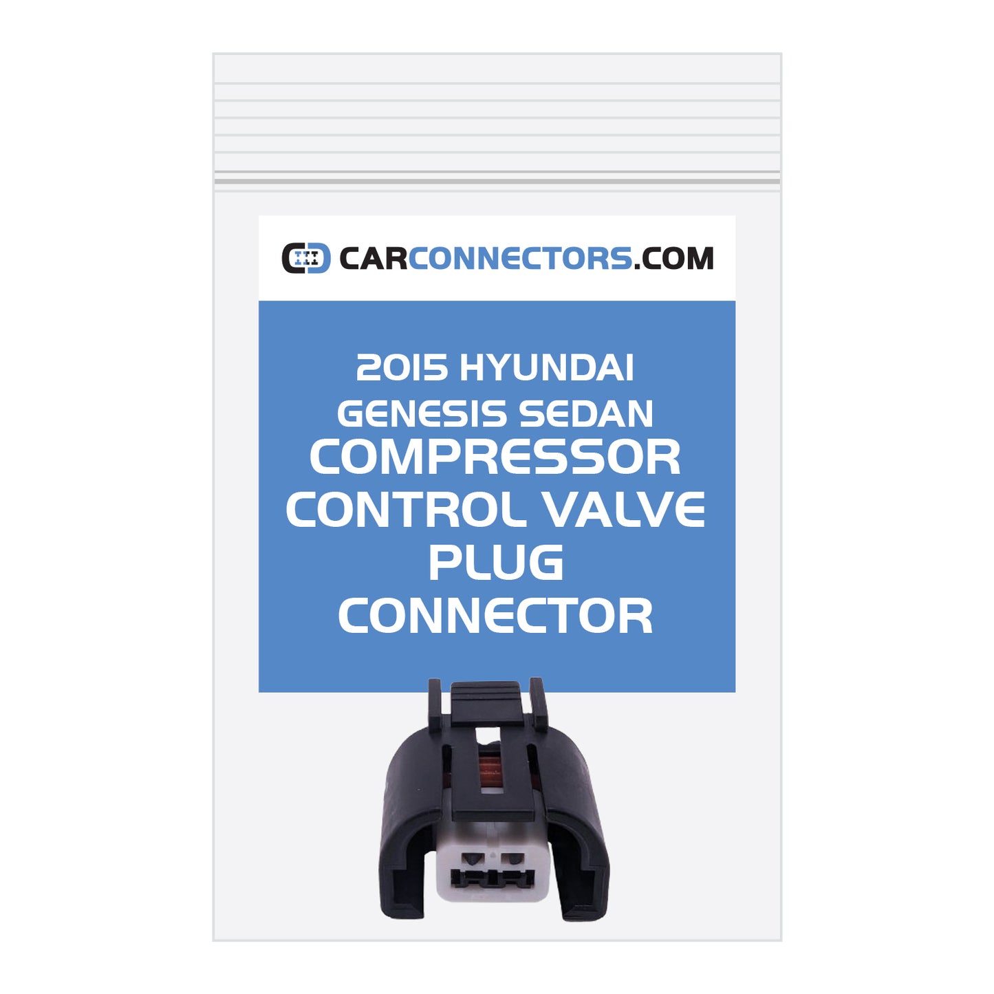 Compressor Control Valve Plug Connector for 2015 Hyundai Genesis Sedan