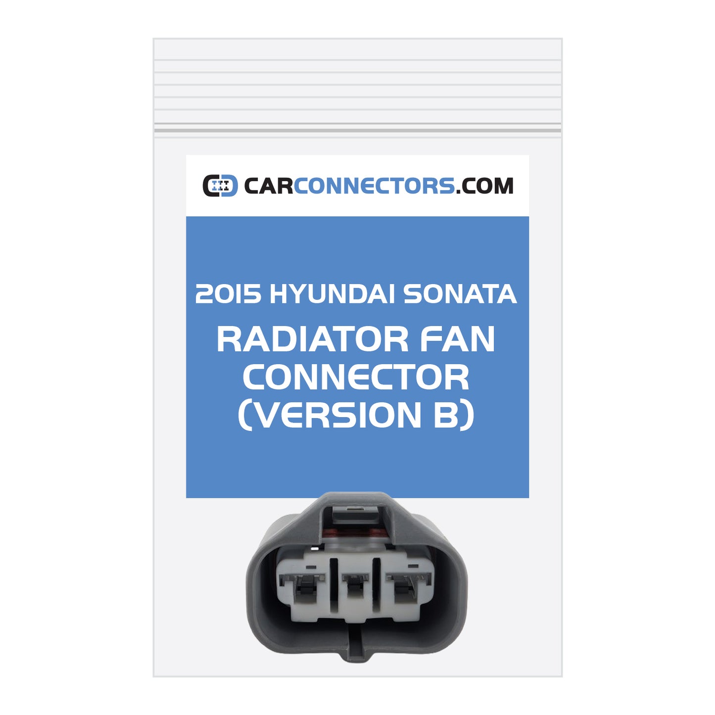 Radiator Fan (Version B) Connector for 2015 Hyundai Sonata