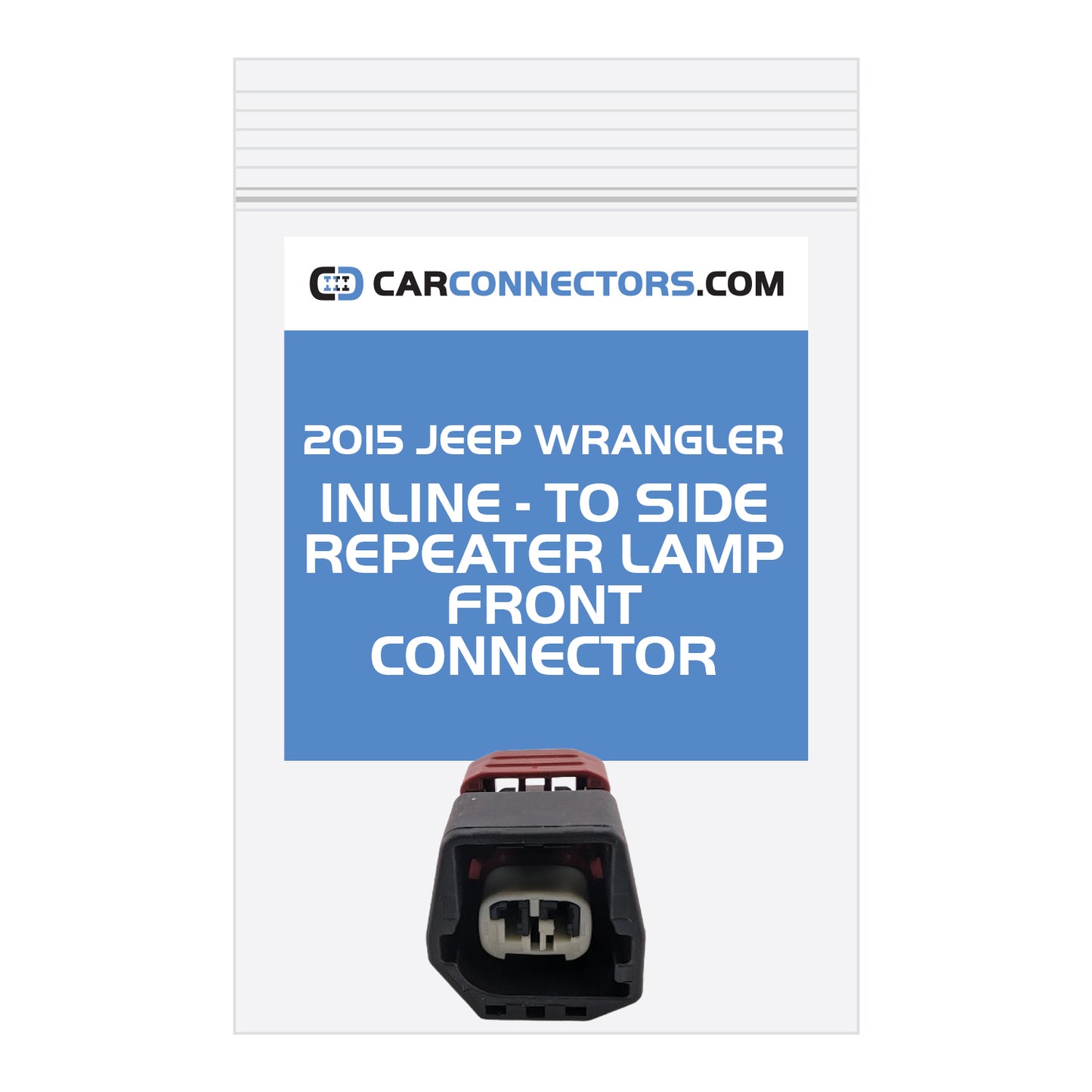 Inline To Side Repeater Lamp Front Connector for 2015 Jeep Wrangler