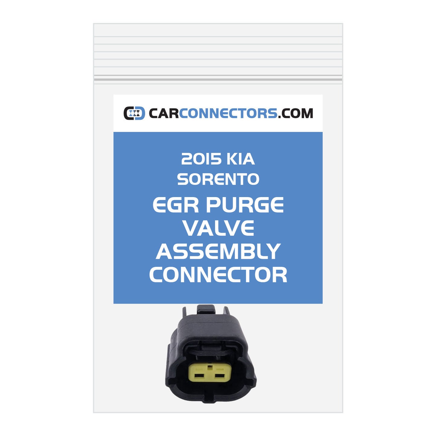 EGR Purge Valve Assembly Connector for 2015 Kia Sorento